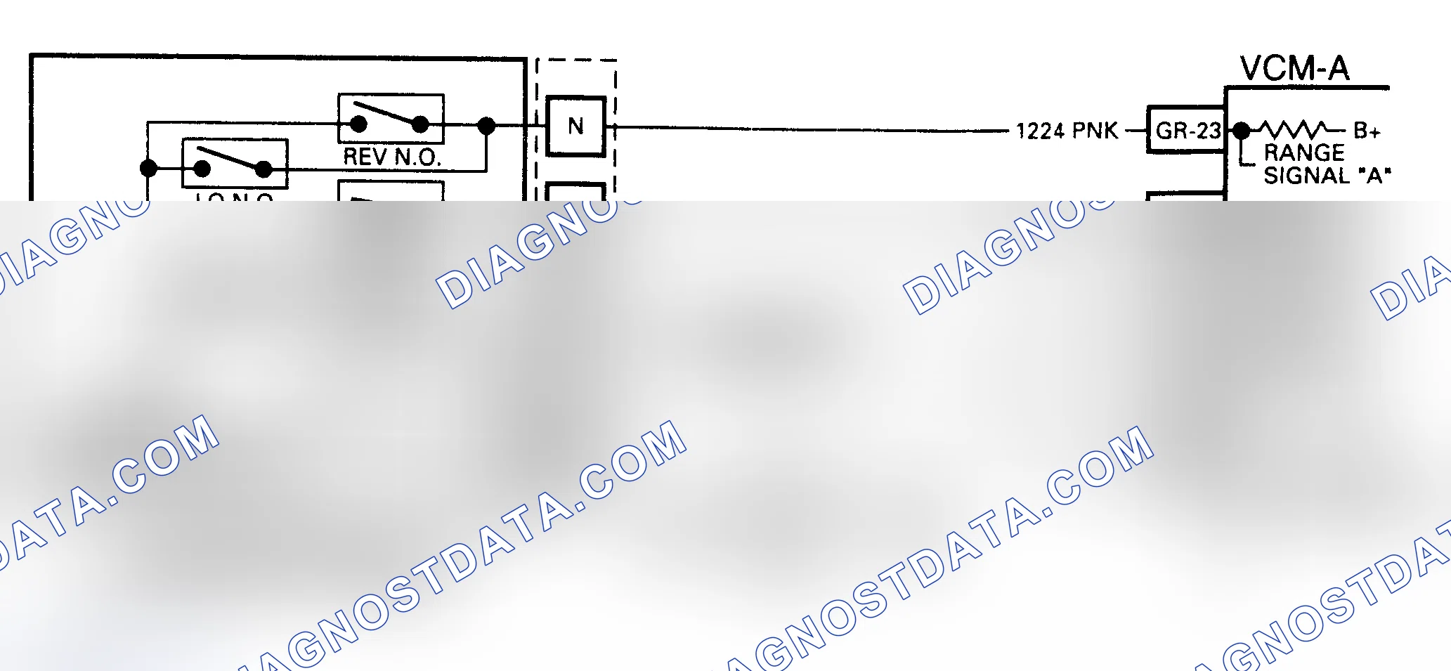 Scheme 314: Code P0712, Circuit Diagram (4.3L S & T Series) Courtesy of General Motors Corp.