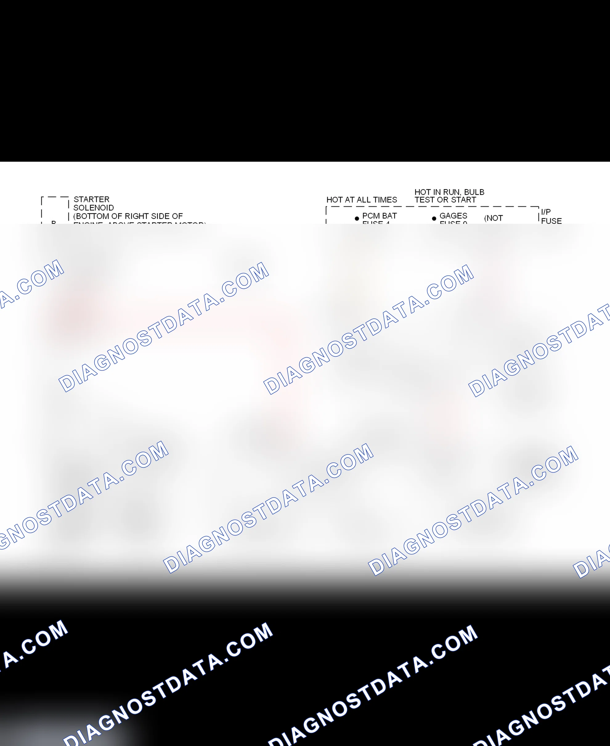Scheme 12: Charging System Schematic ("F" Body)