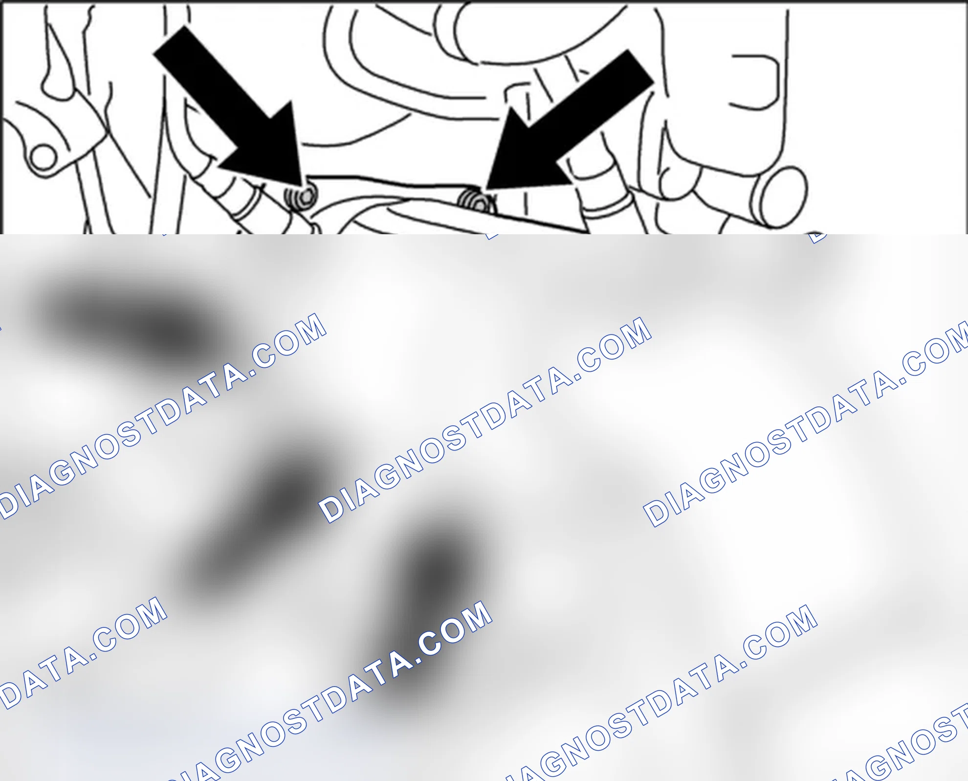 Scheme 125: Preliminary work: removing oxygen sensors in front of catalytic converter - Cayenne Turbo (M48/50)