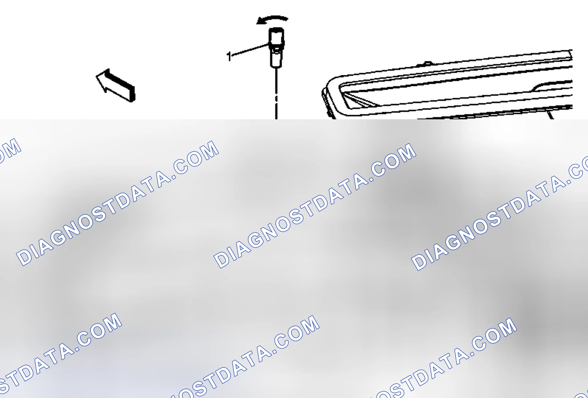 Scheme 93: Duct Air Temperature Sensor Replacement - Upper Left Side