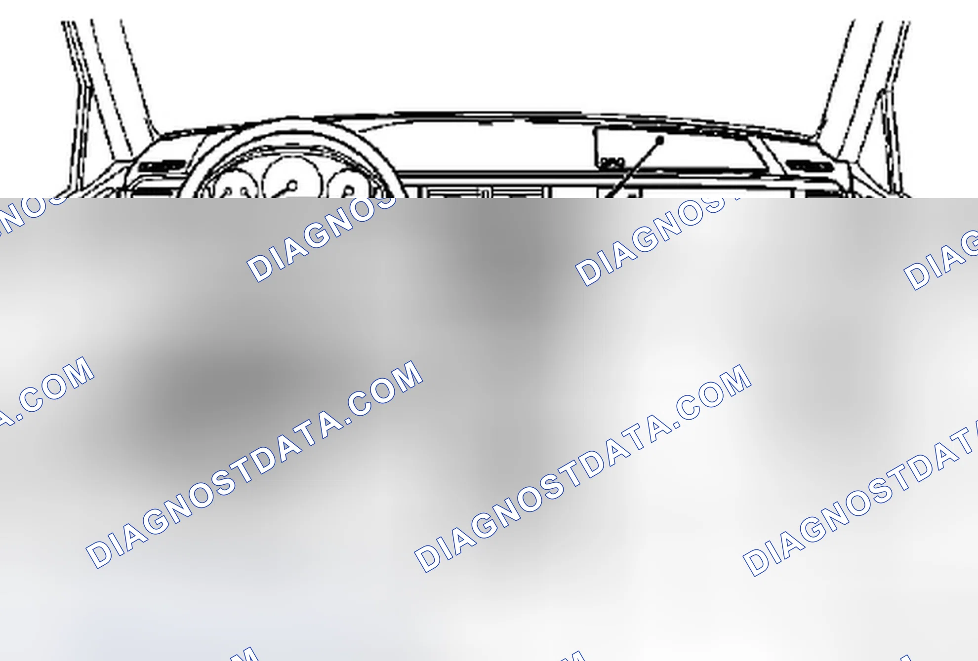 Scheme 86: Fresh/recirculated air flap, location - GF83.20-P-2104-01A