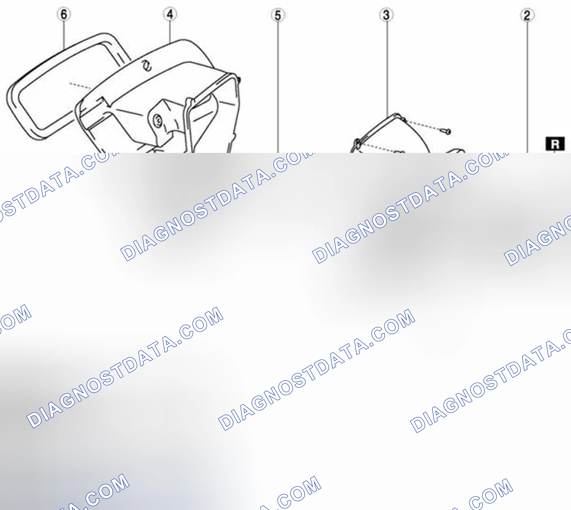 Scheme 51: Identifying Air Intake Duct Disassemble Order