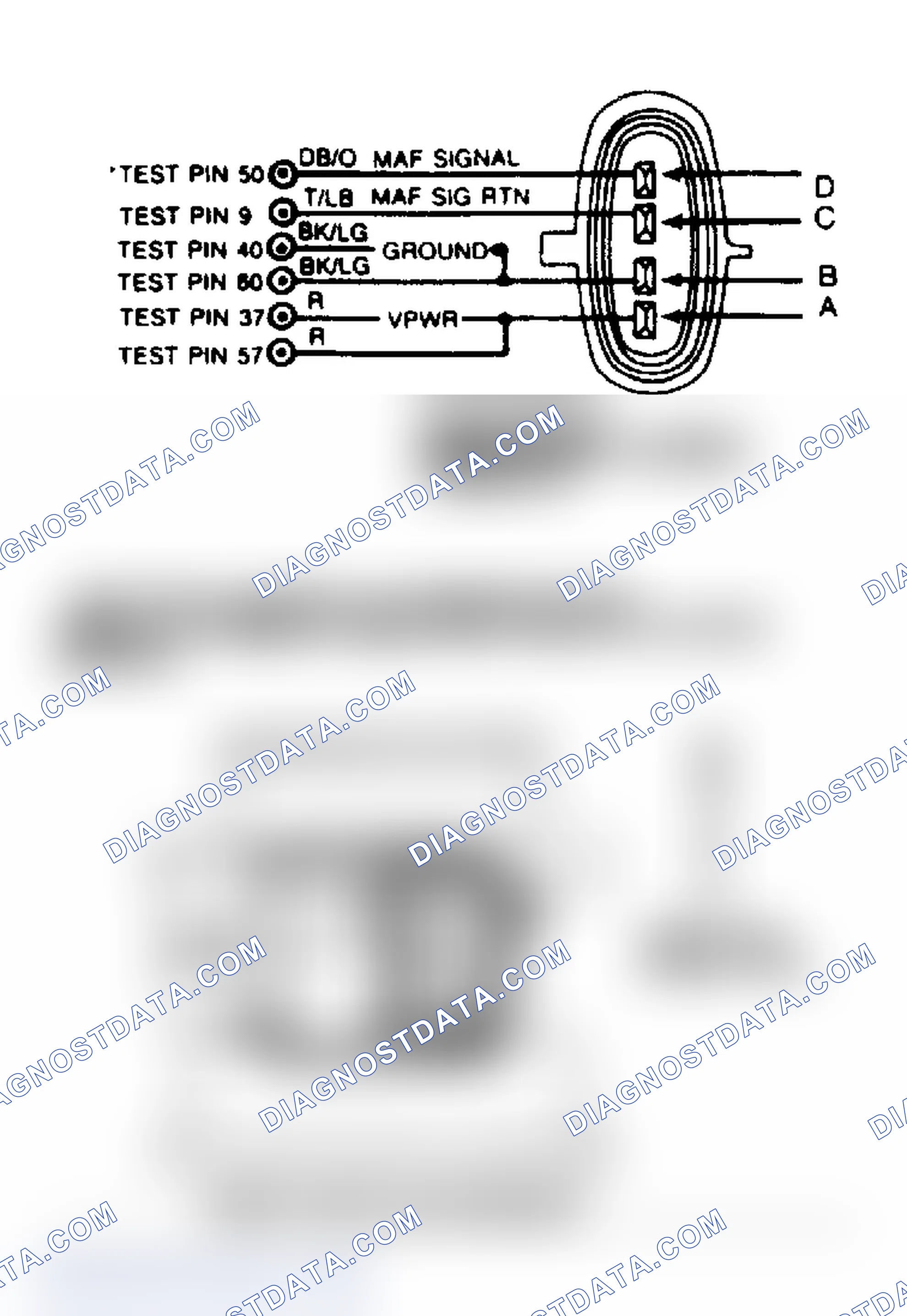 Scheme 103: Mass Airflow Sensor (MAF) Circuits