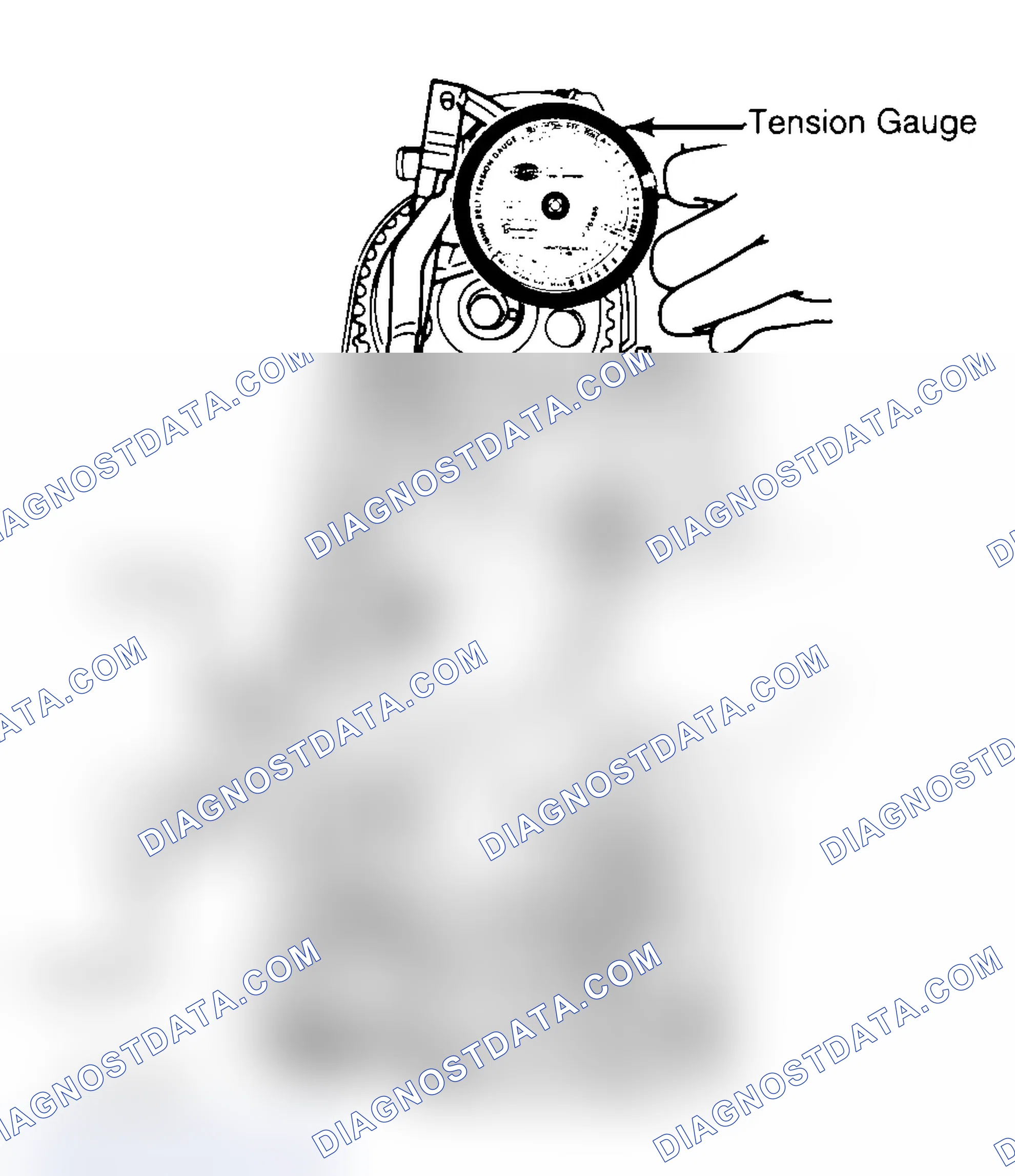 Scheme 3: Adjusting Typical Timing Belt Tension