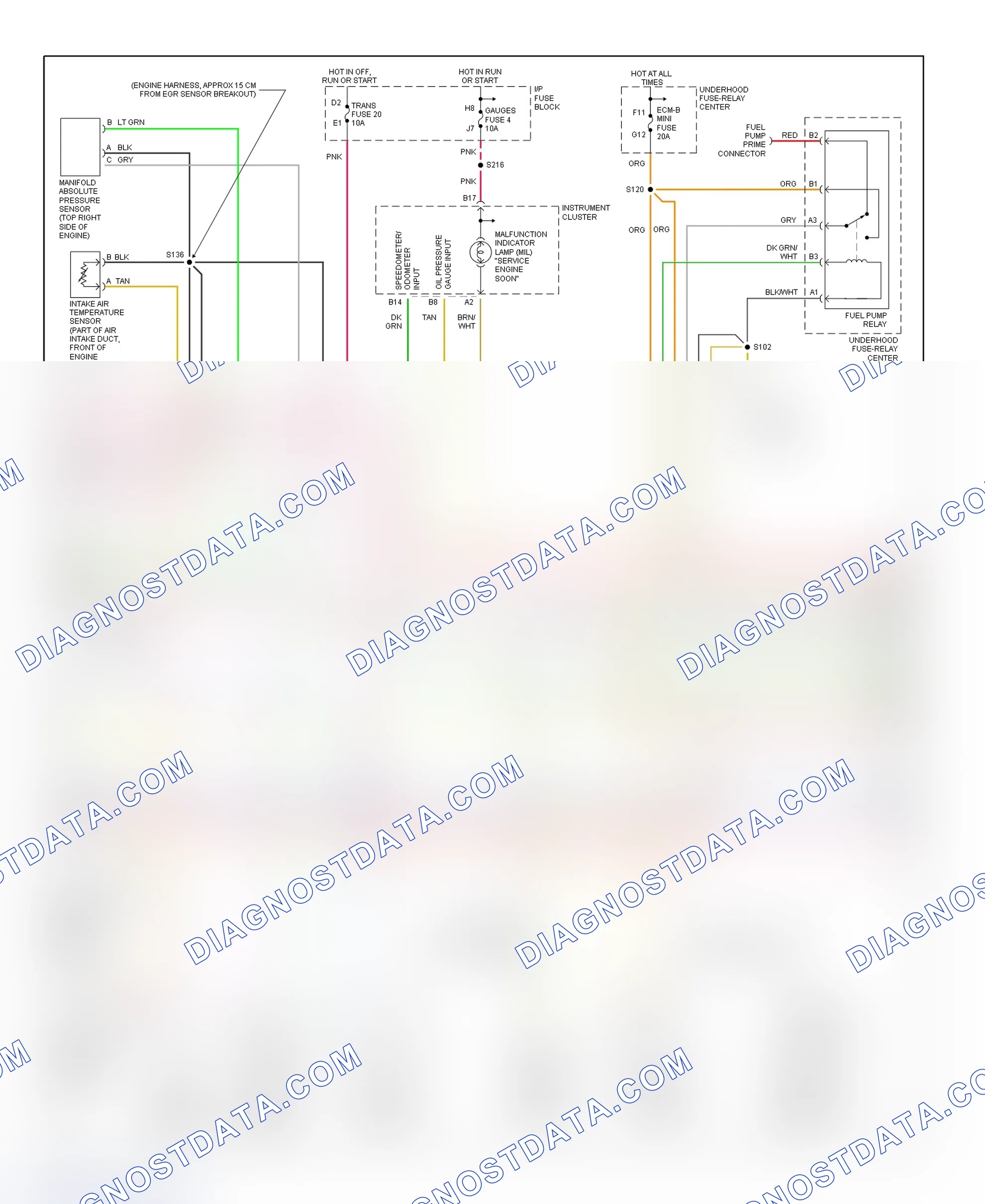 Scheme 3: VCM Wiring Diagram (4.3L - 3 Of 4)