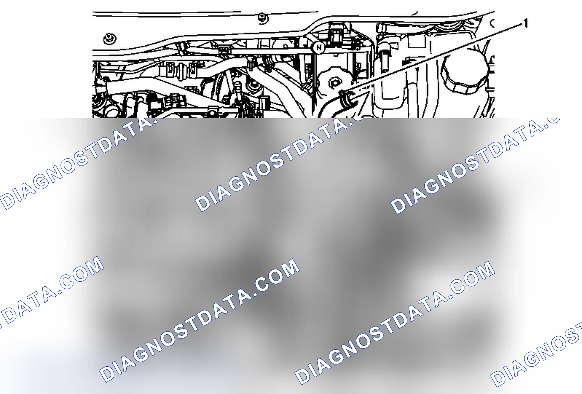 Scheme 6: Radiator Surge Tank Outlet Hose/Pipe Replacement (3.0L)