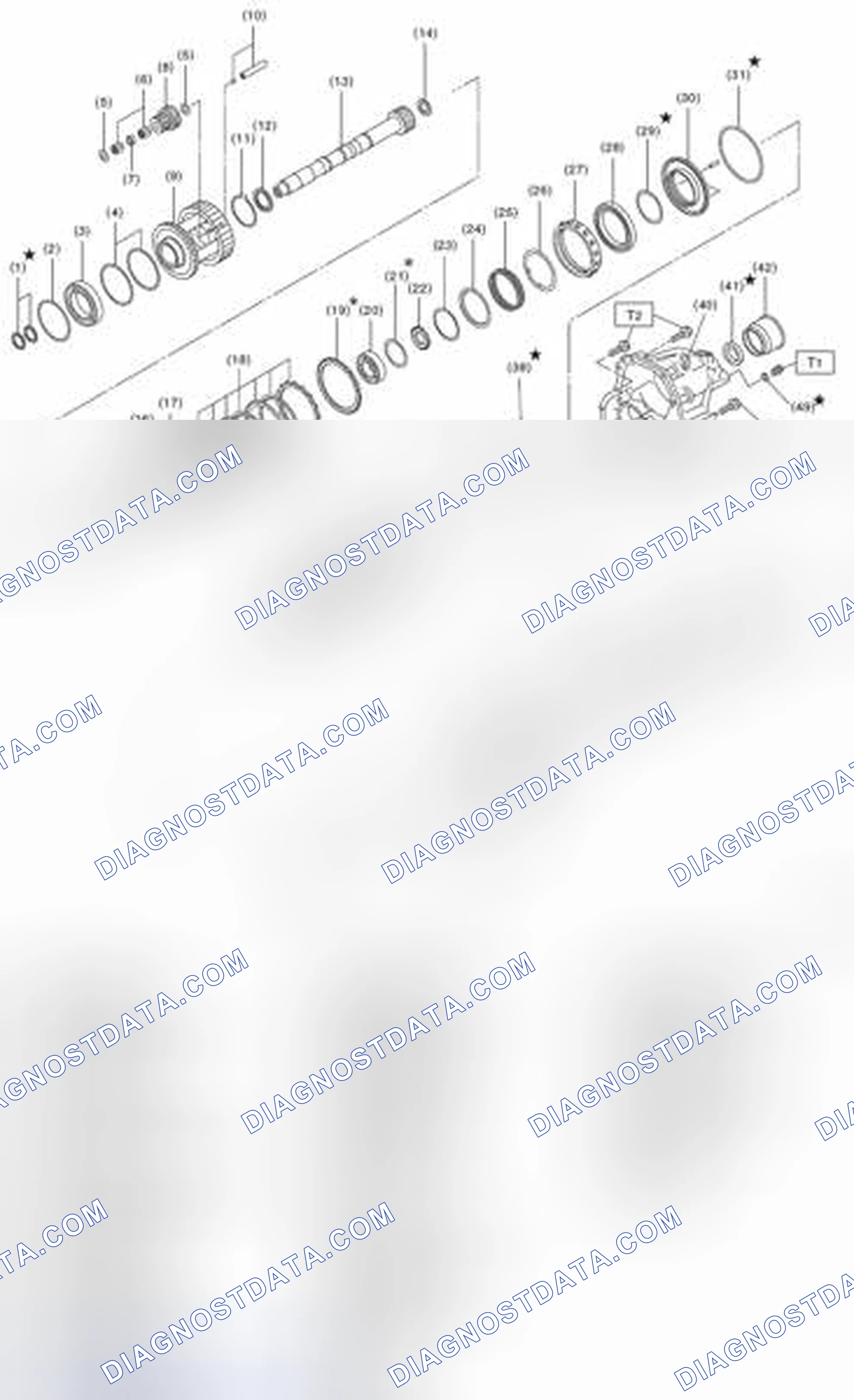 Scheme 235: TRANSFER CASE, EXTENSION CASE & REDUCTION GEAR