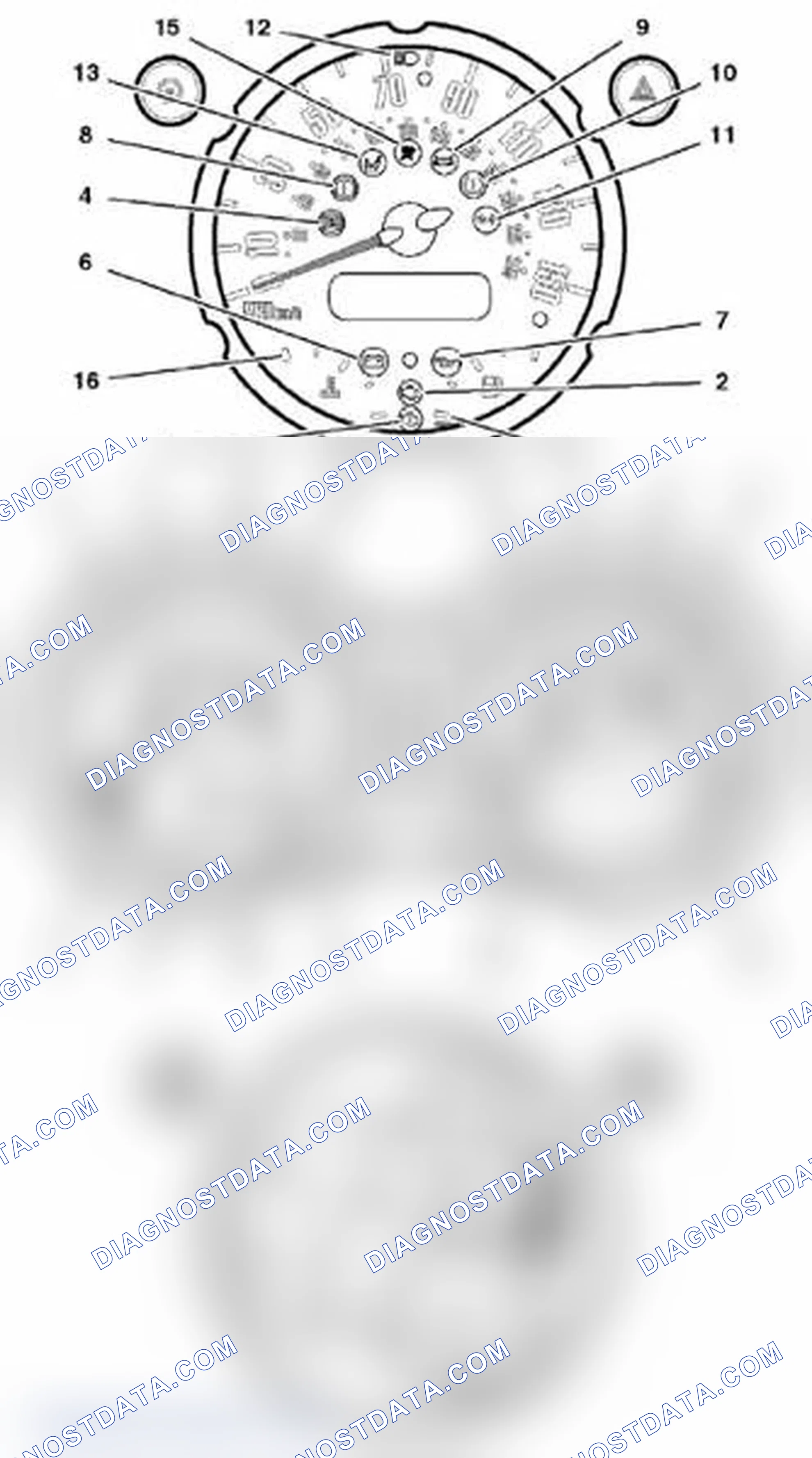Scheme 142: Warning Lamp Layout