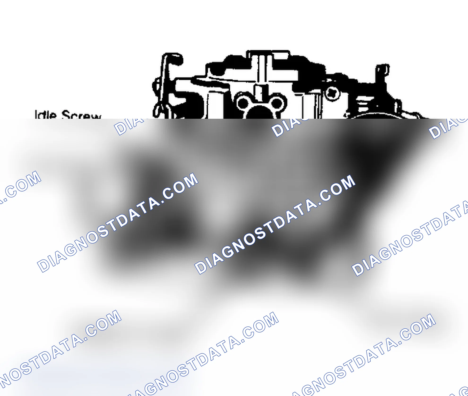 Scheme 7: 5.2L 2-Bbl. Curb Idle RPM Adjustment (Holley Model 2280 Without 2-Position Solenoid)