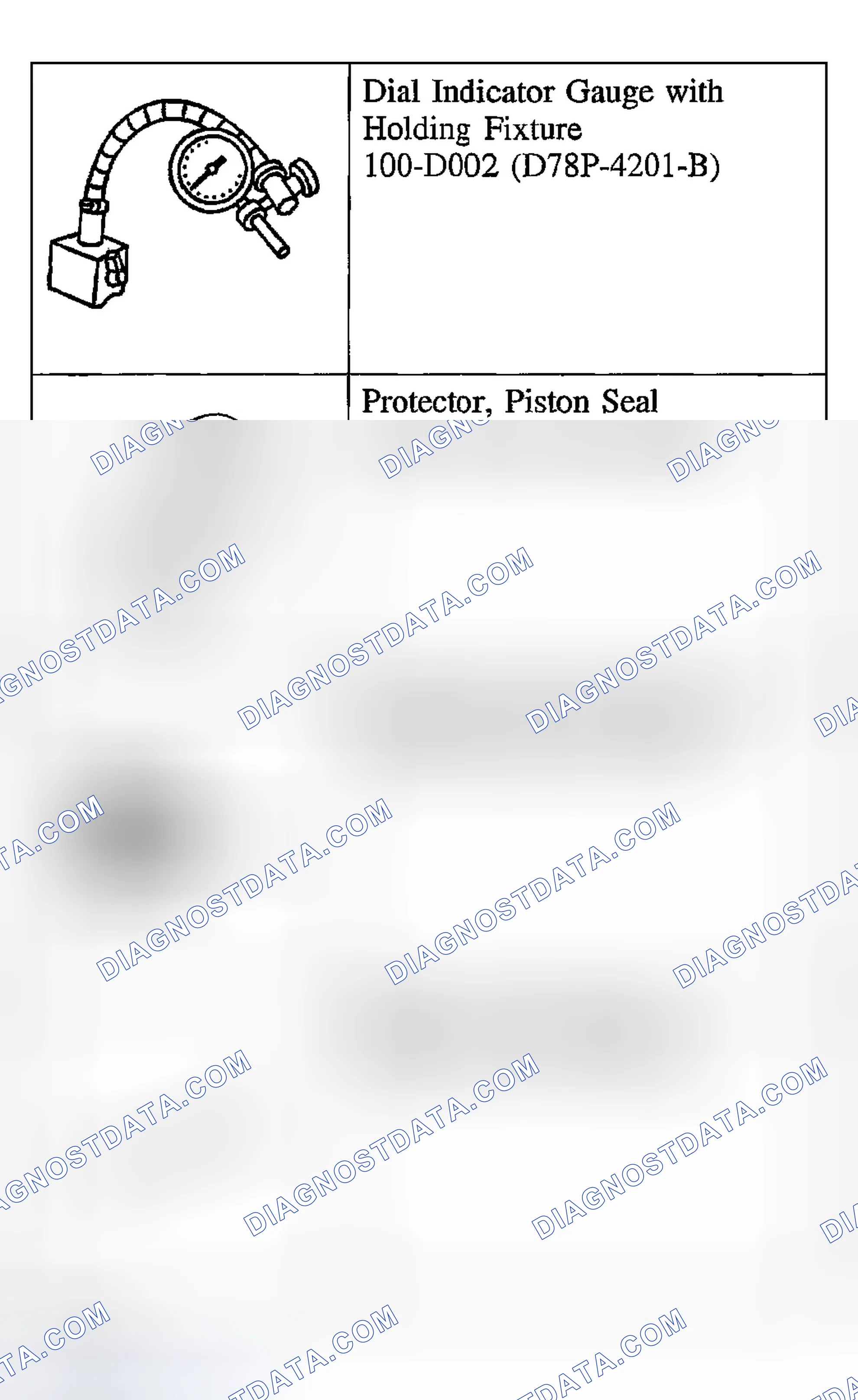 Scheme 507: Special Tool(s)