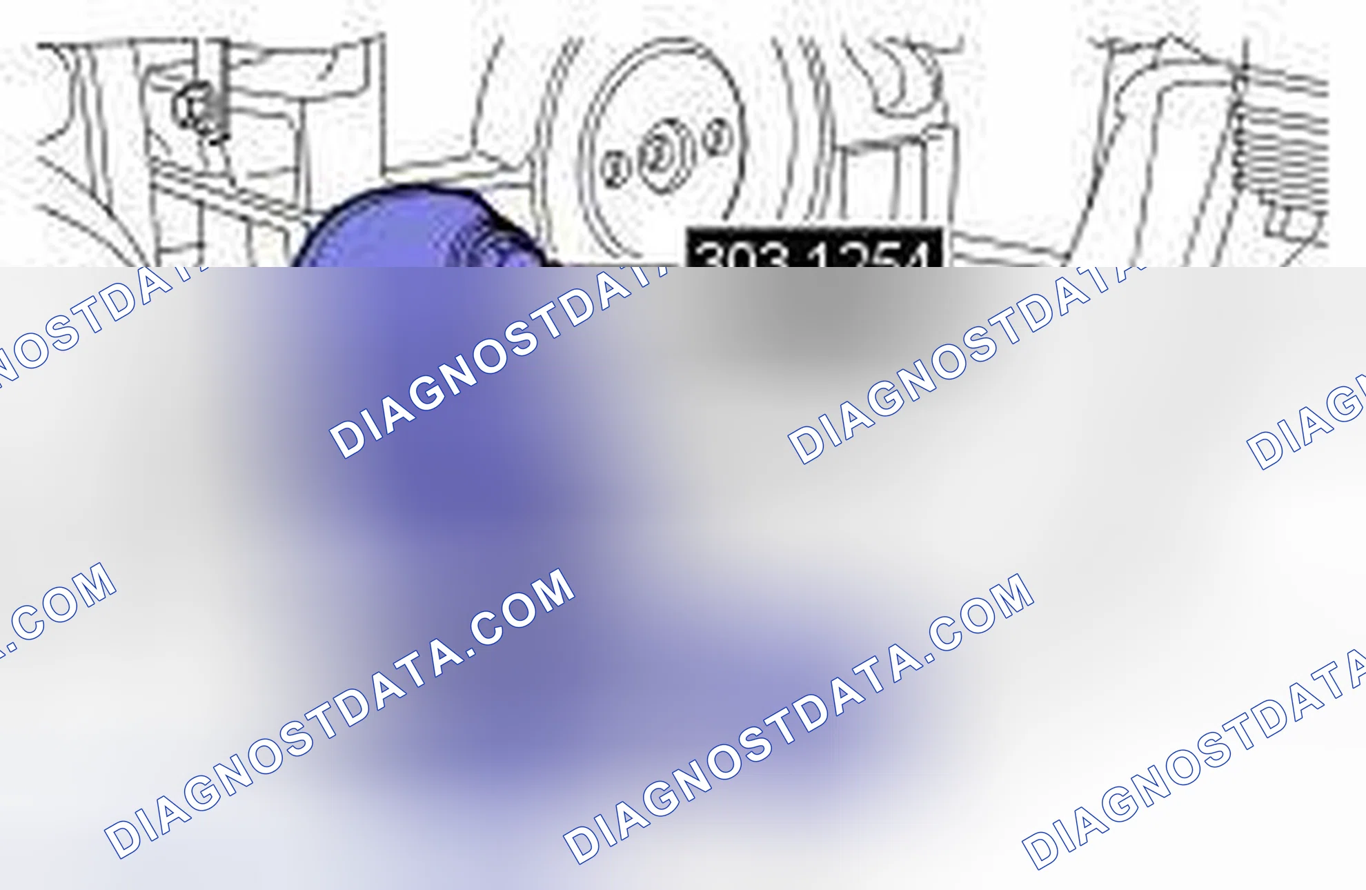 Scheme 64: ENGINE MOUNT RH