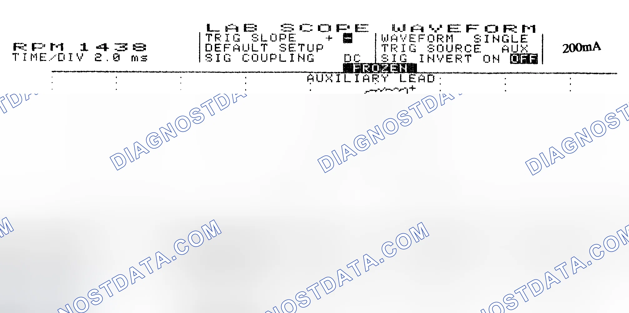 Scheme 15: Single Injector w/Normal Current Flow - Current Pattern
