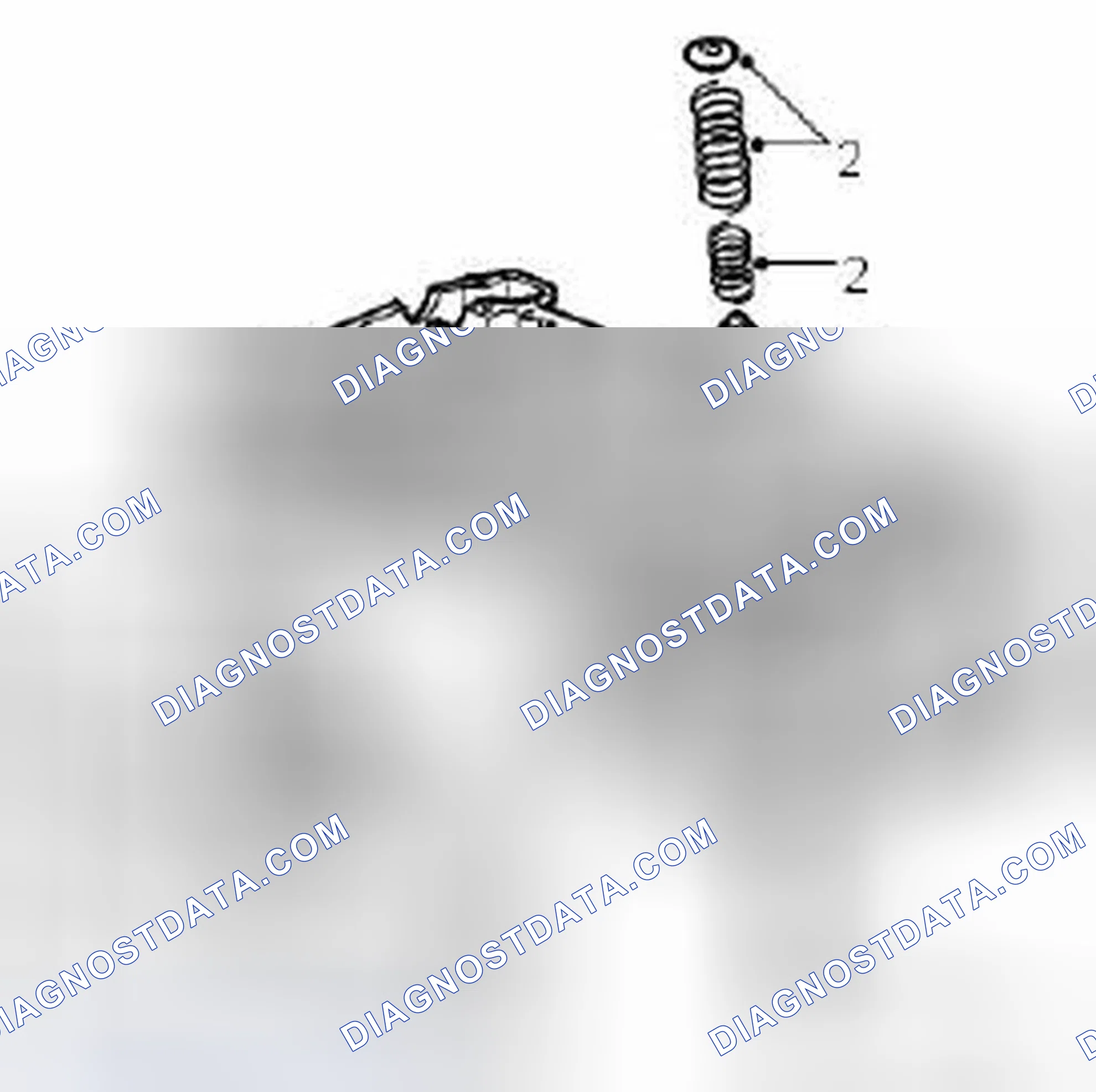 Scheme 253: Fitting the valve gear