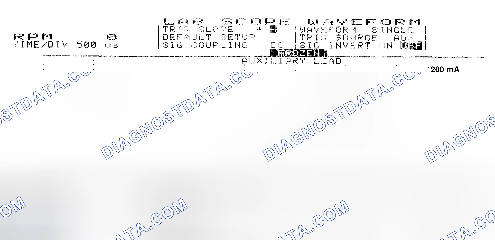 Scheme 17: Single Injector w/Normal Current Flow - Current Pattern