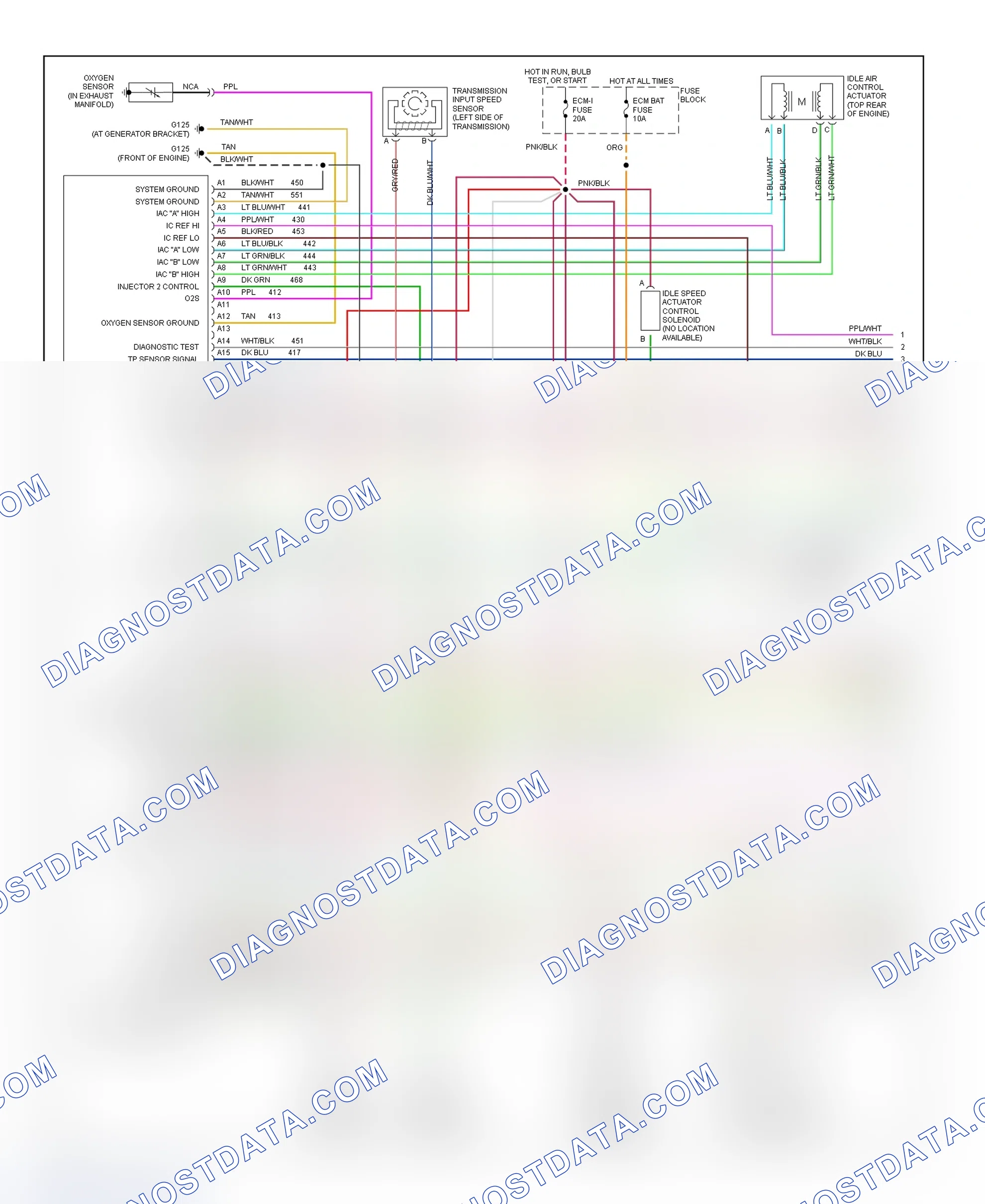 Scheme 266: Wiring Diagram ("P" Series - Cutaway - 7.4L - 1 Of 3)
