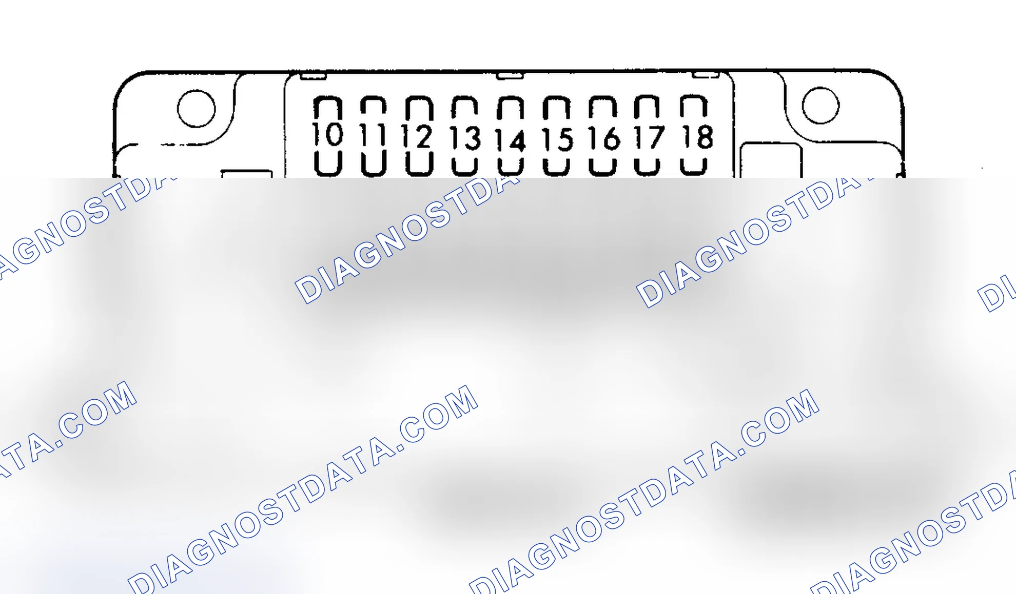 Scheme 1: DASH FUSE PANEL IDENTIFICATION (1988-91)