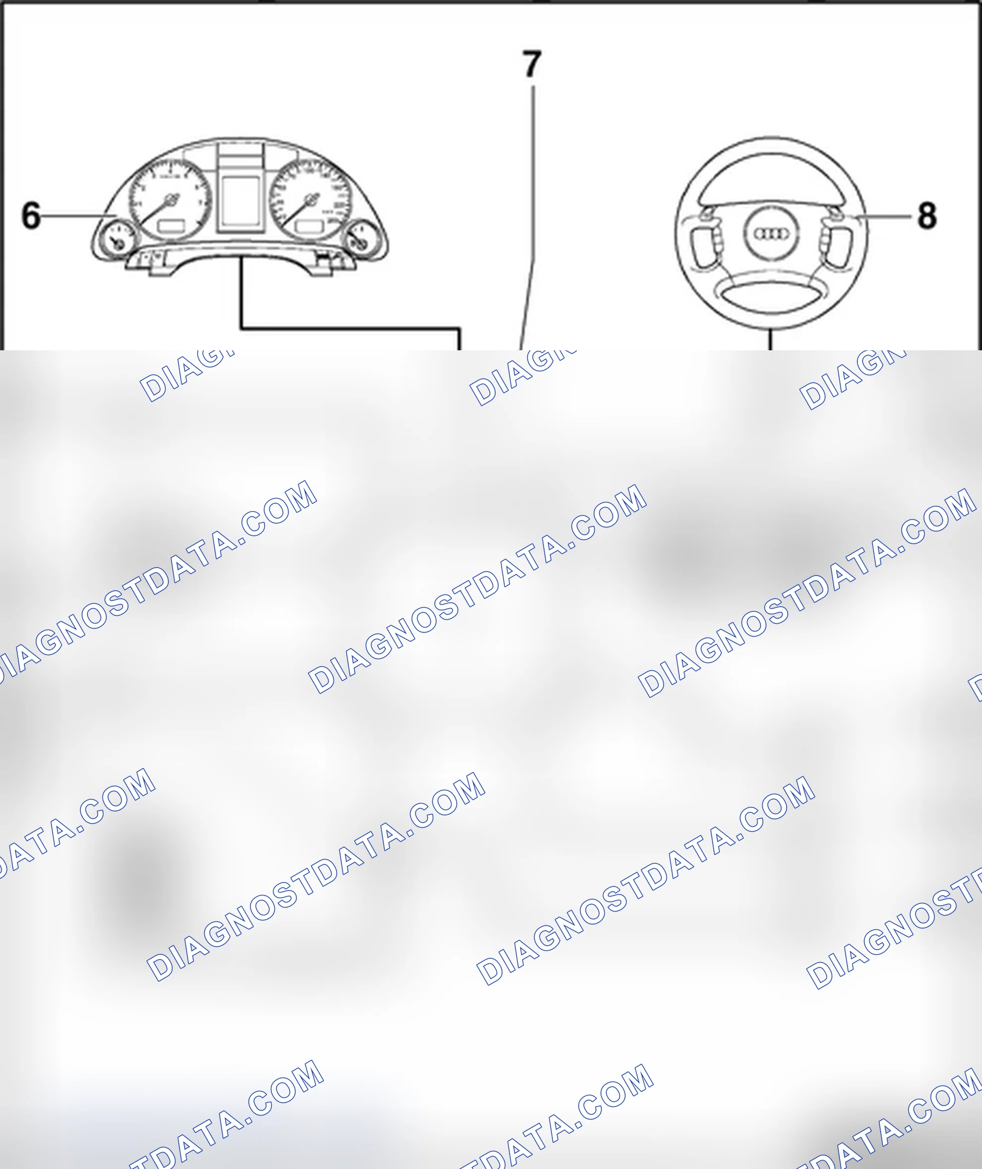 Scheme 167: Telematics System - Sedan, layout