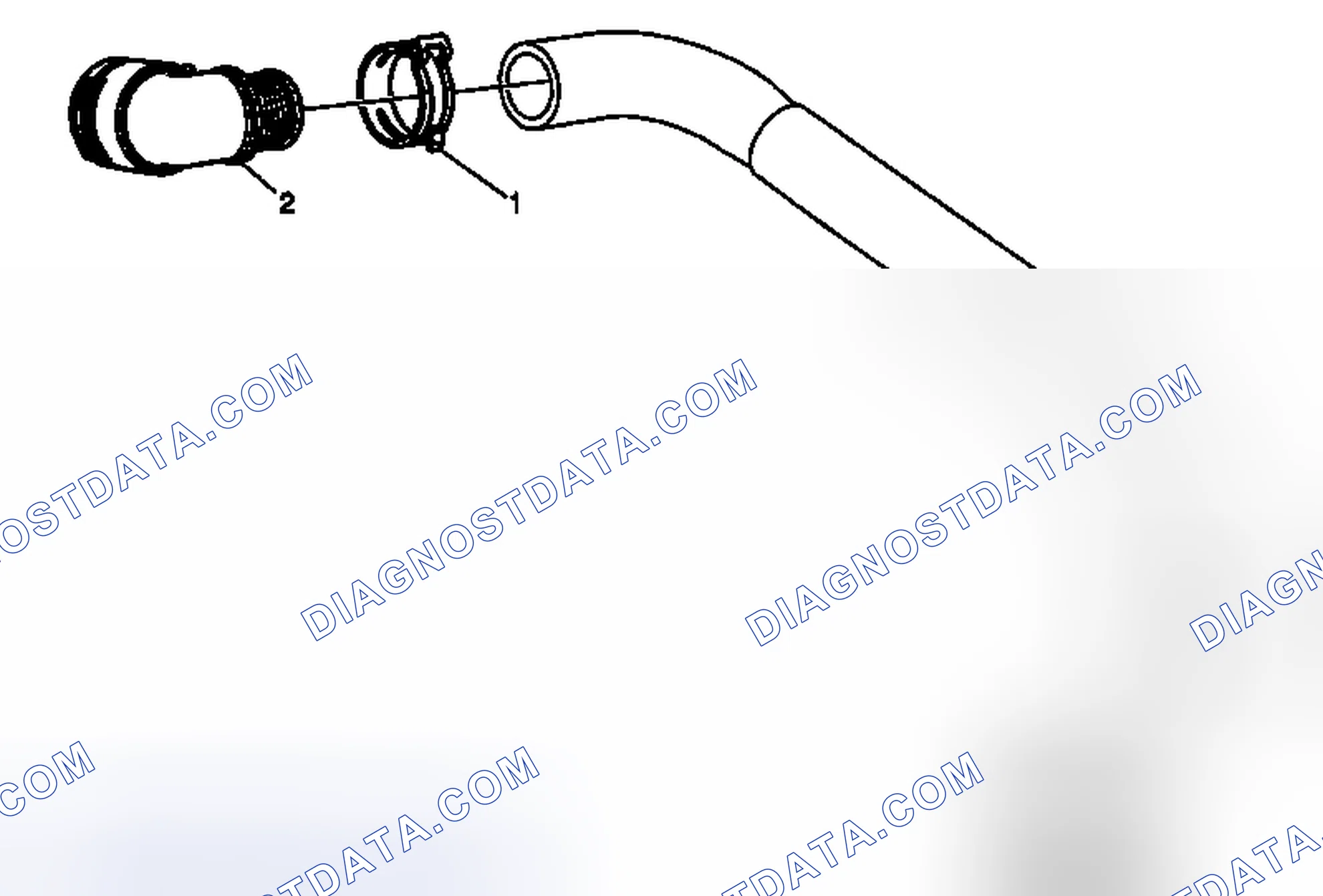 Scheme 11: Heater Inlet Hose Connector Replacement (LF1, LFW or LFX)