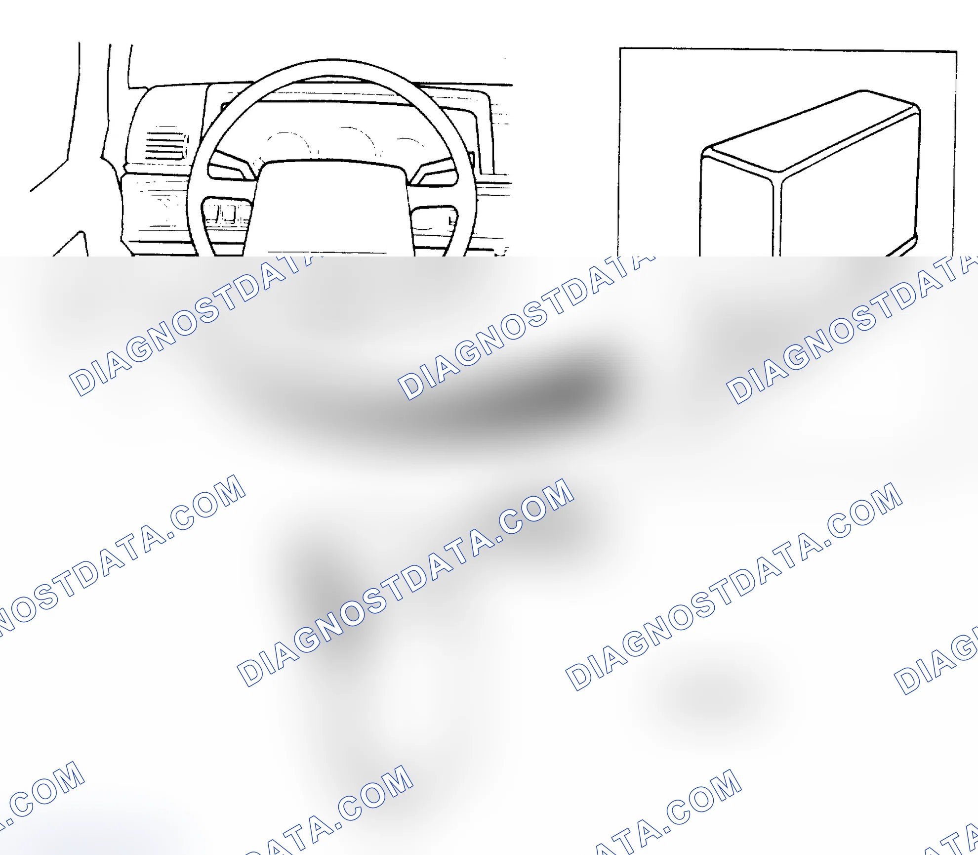 Scheme 27: ABS FUSE PANEL IDENTIFICATION (1988-90)