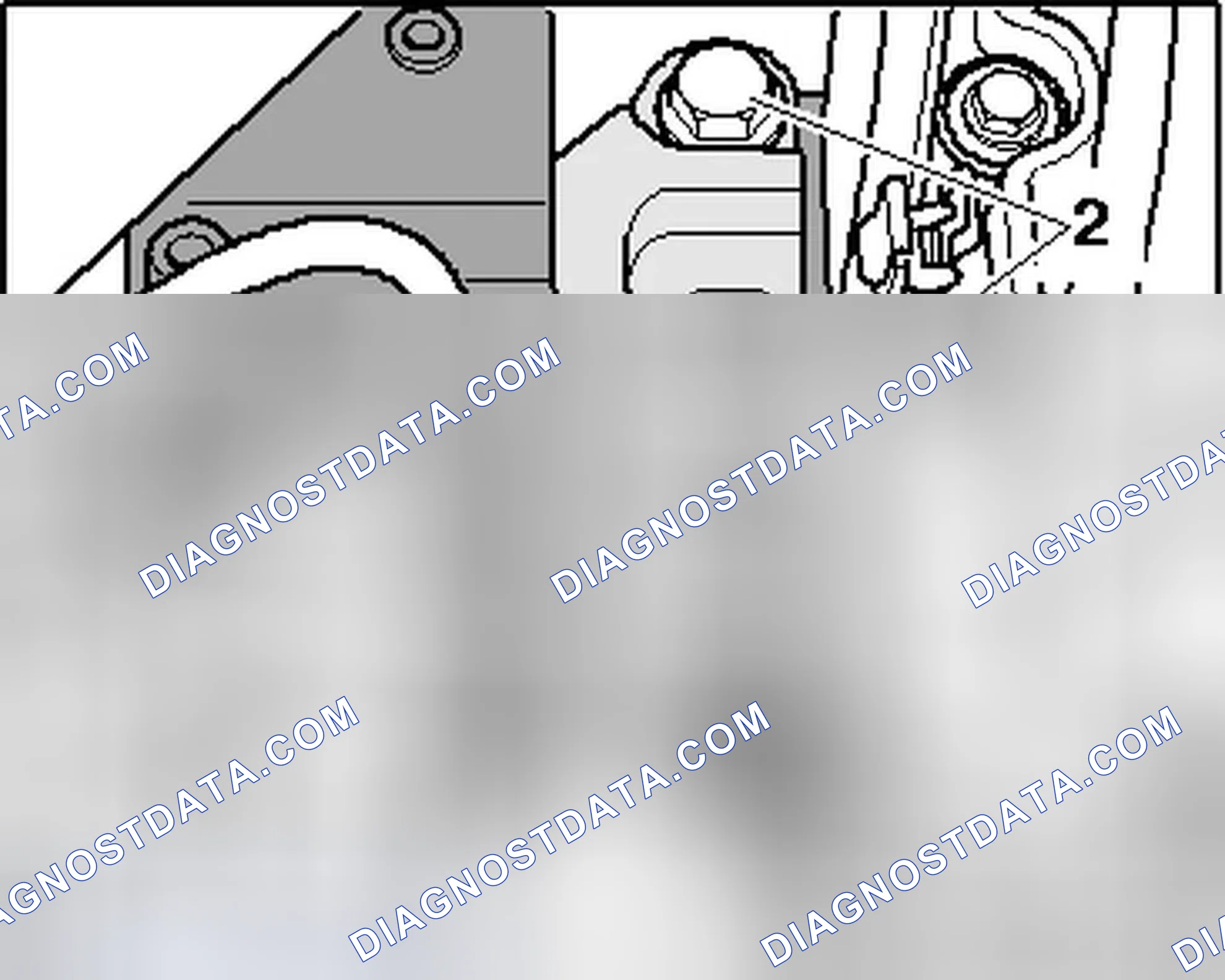 Scheme 428: SUBFRAME MOUNT, CHECKING ADJUSTMENT