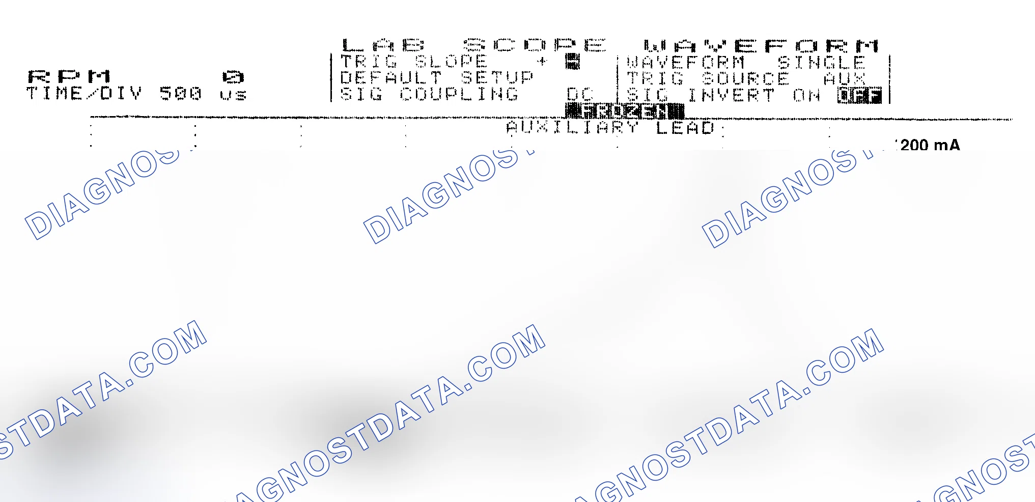 Scheme 17: Single Injector w/Normal Current Flow - Current Pattern
