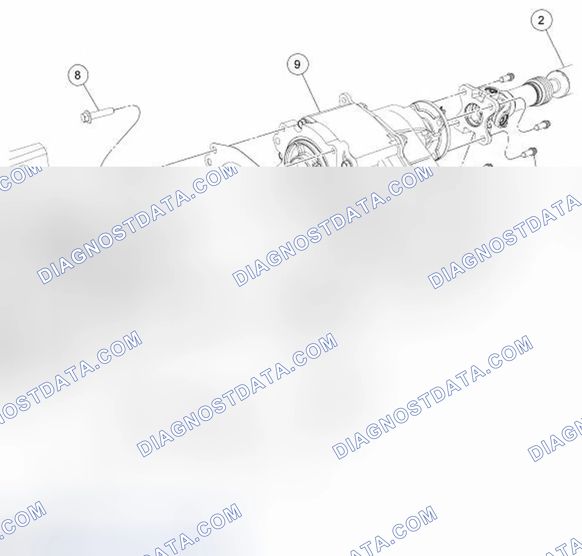 Scheme 103: Transfer Case Exploded View