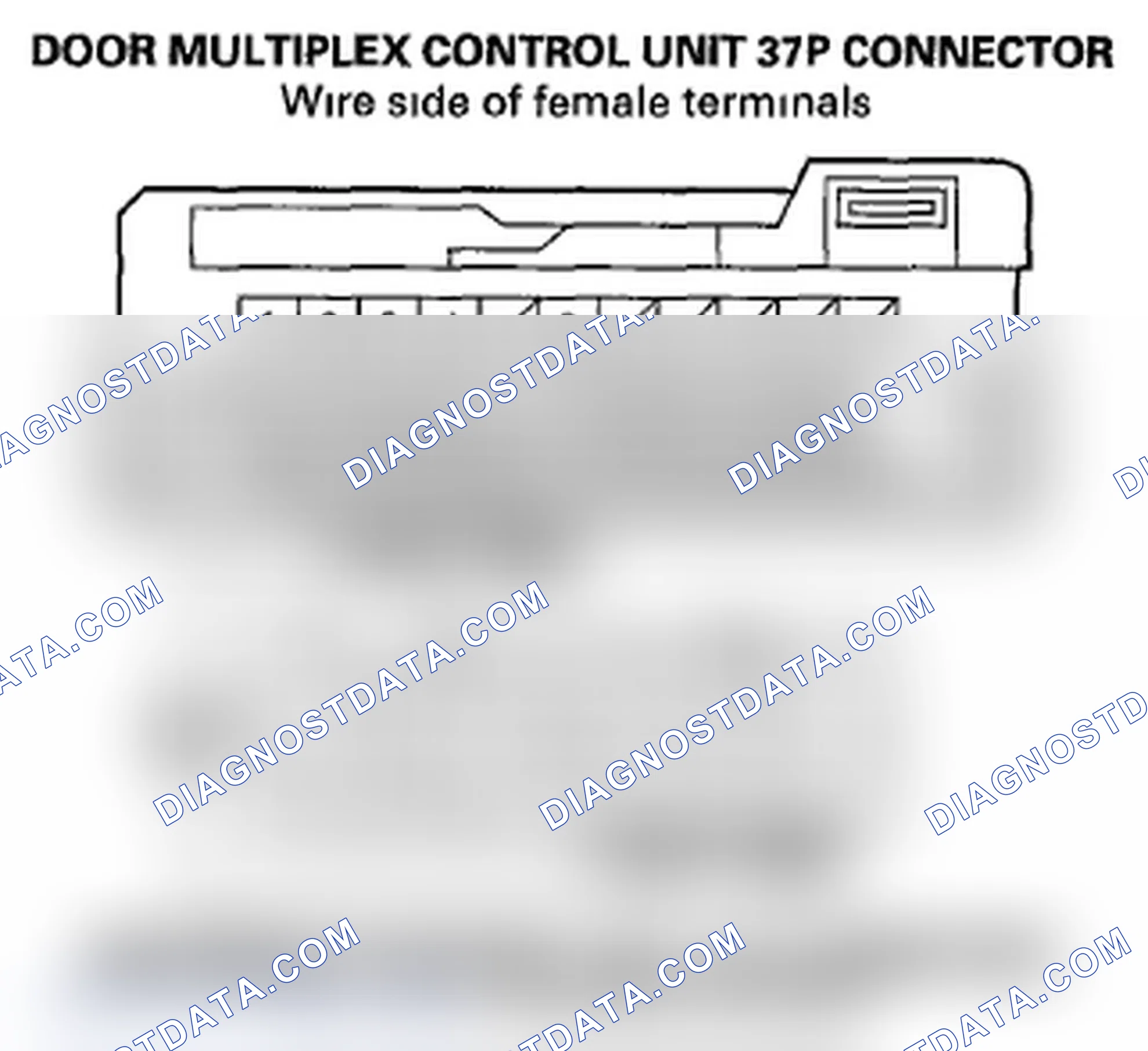Scheme 11: DTC B1142: Door Multiplex Control Unit Lost Communication with Front Passenger's Power Window Switch