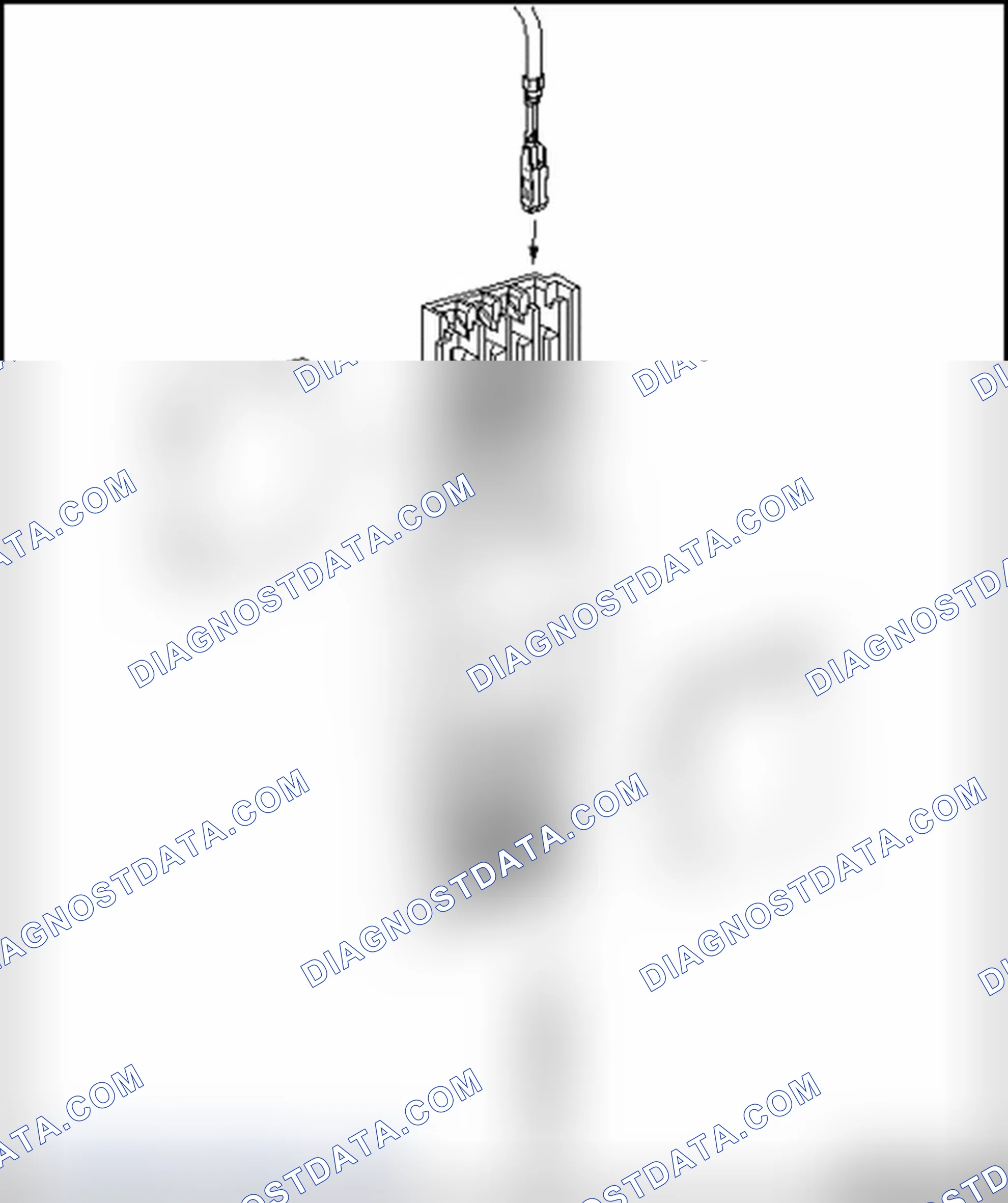 Scheme 479: Terminal Housings with Insulation Displacement Terminal, Repairing