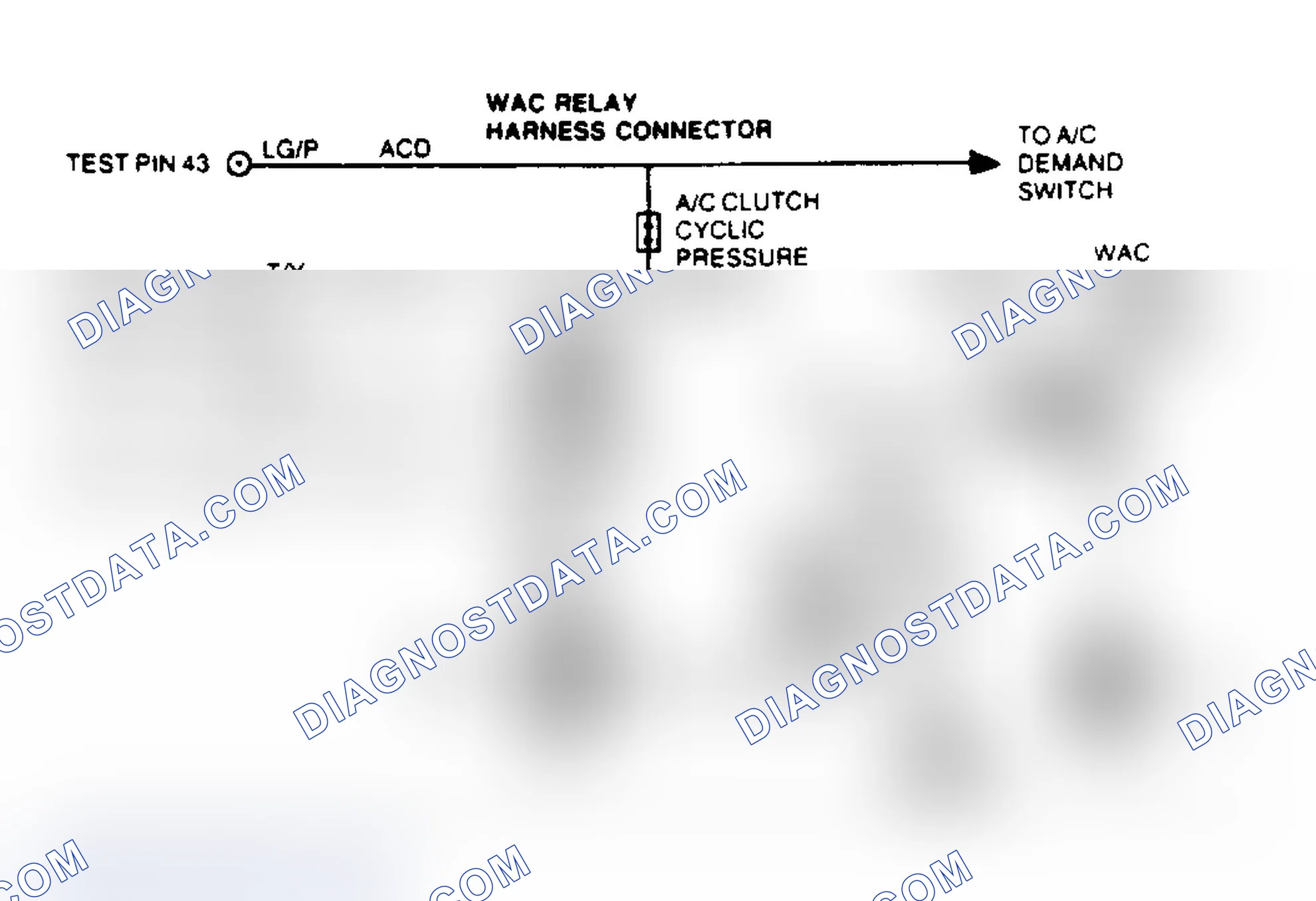 Scheme 102: 2.3L MPFI Truck Engine WOT A/C Cut-Out Circuits
