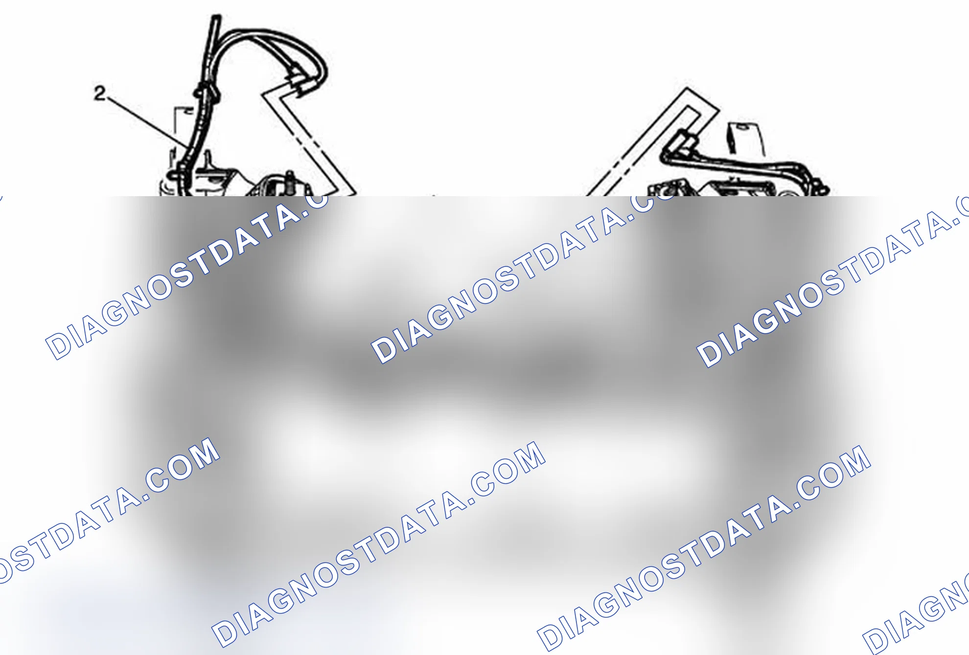 Scheme 47: Engine Mount Vacuum Hose Replacement