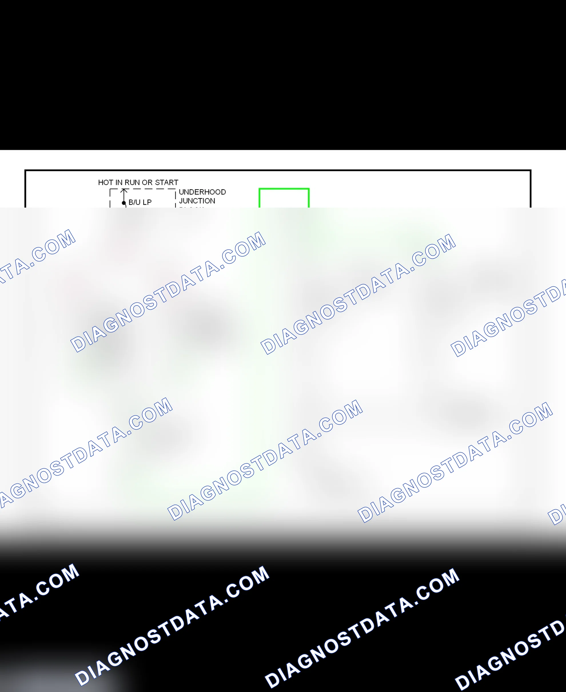 Scheme 72: Back-Up Lights Wiring Diagram (Saturn Wagon)