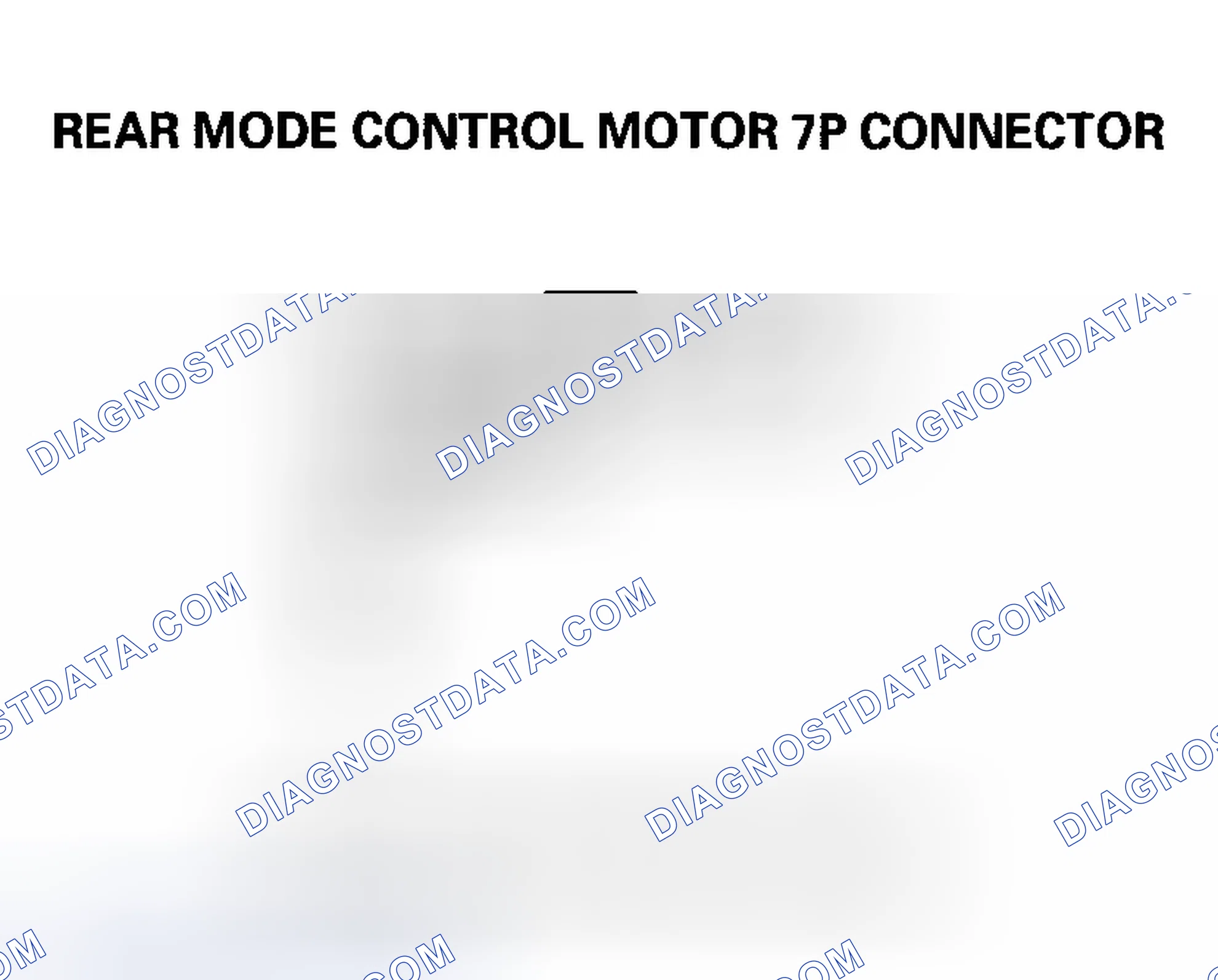 Scheme 75: Rear Mode Control Motor Circuit Troubleshooting