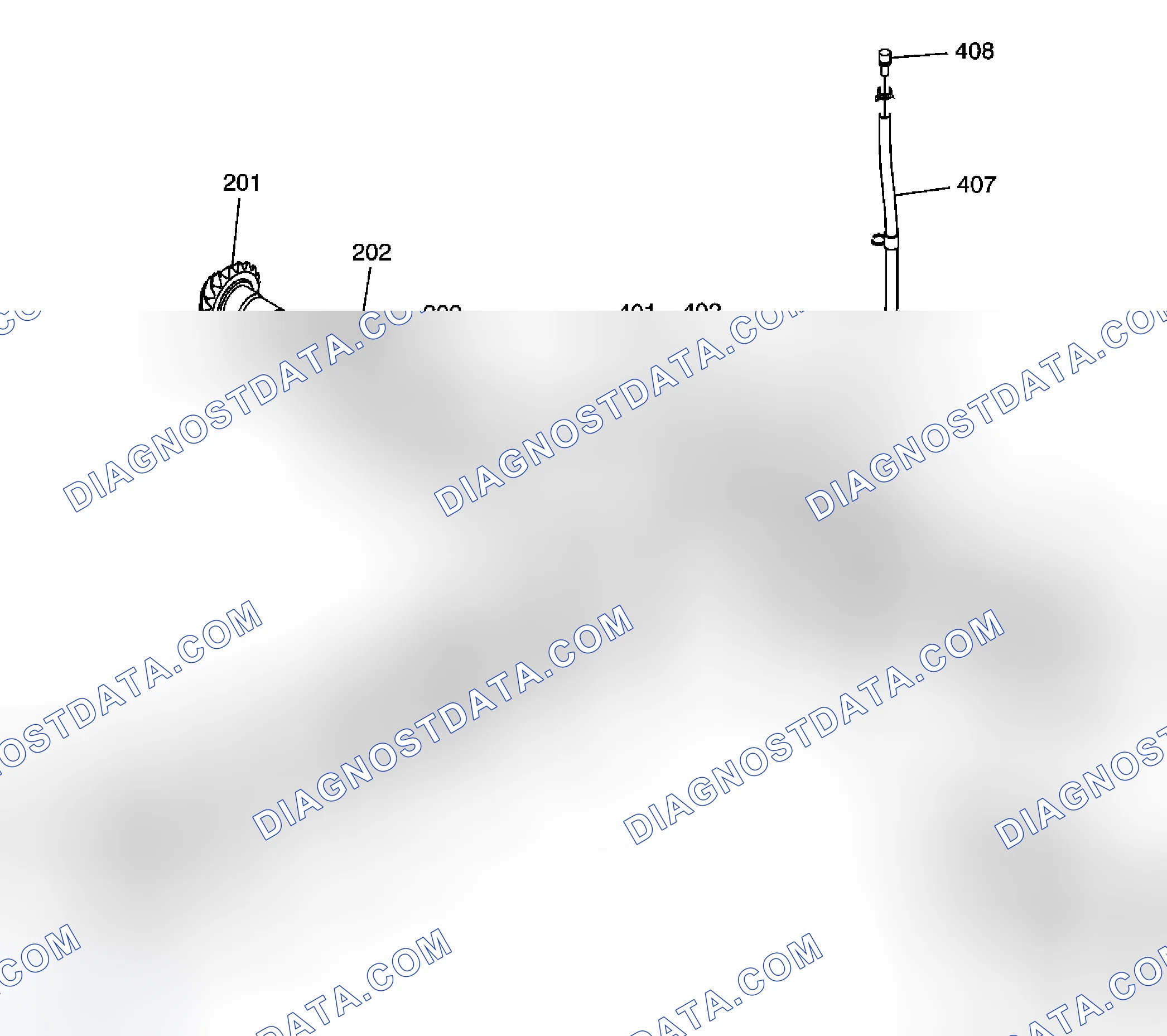 Scheme 20: Transfer Case Disassembled View
