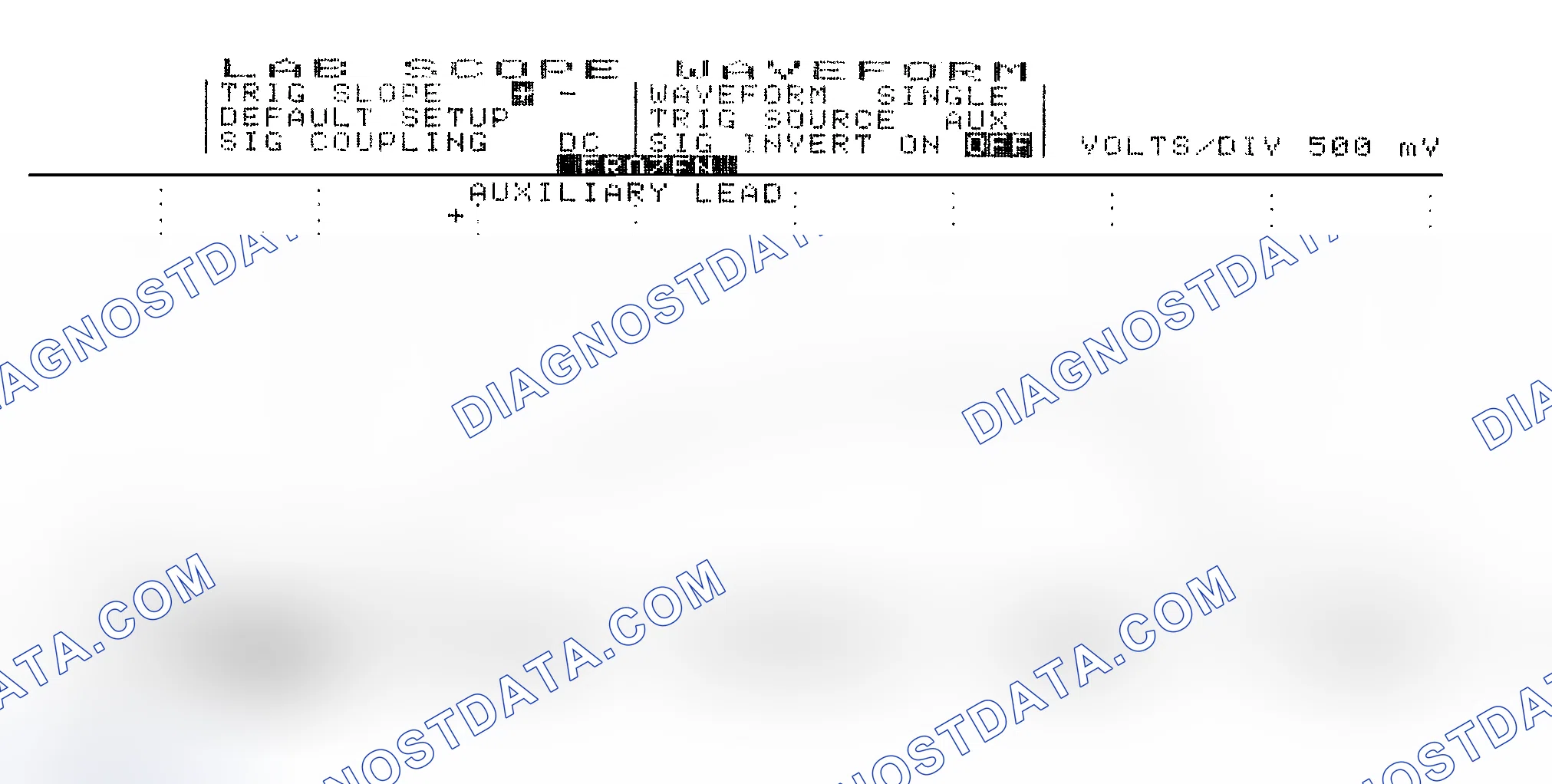 Scheme 14: Single Injector w/Excessive Current Flow - Current Pattern