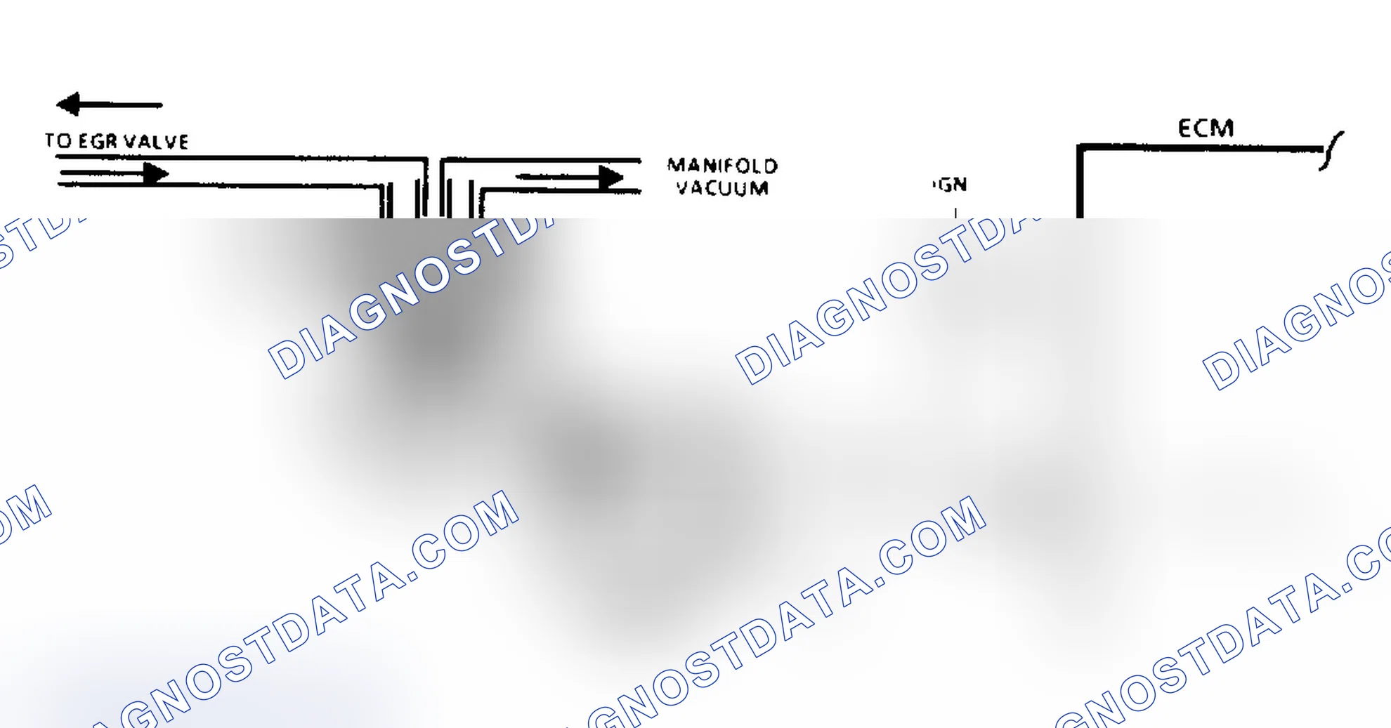 Scheme 124: EGR System Check Schematic (2.8/4.3L "S/T" & 5.7/7.4L Over 8500 GVW)