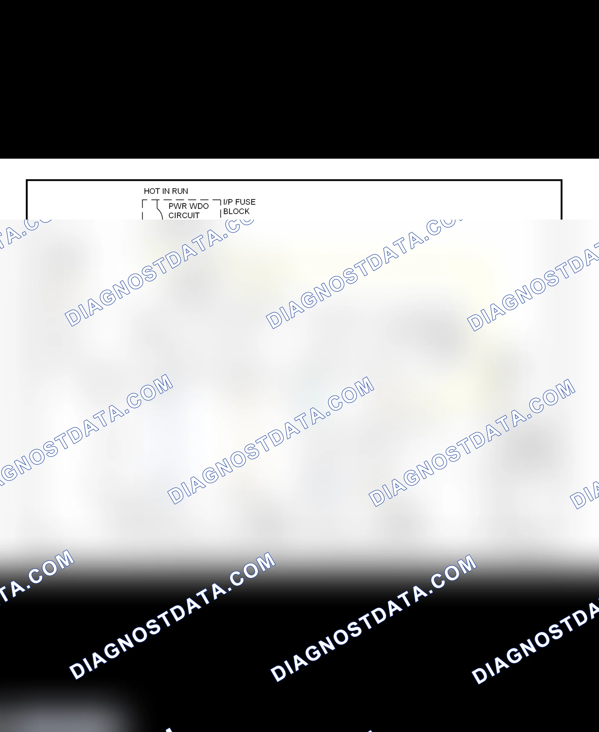 Fig. 1: Power Window System Wiring Diagram
