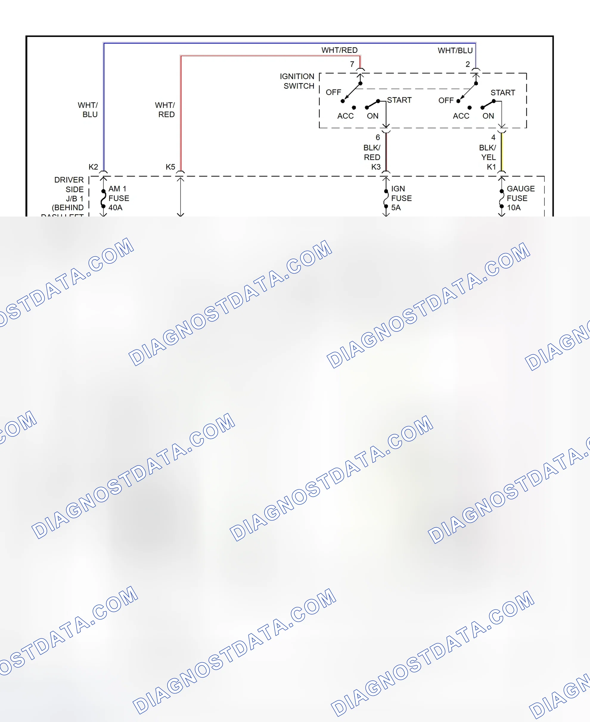 Scheme 8: Charging System Wiring Diagram (Sienna)