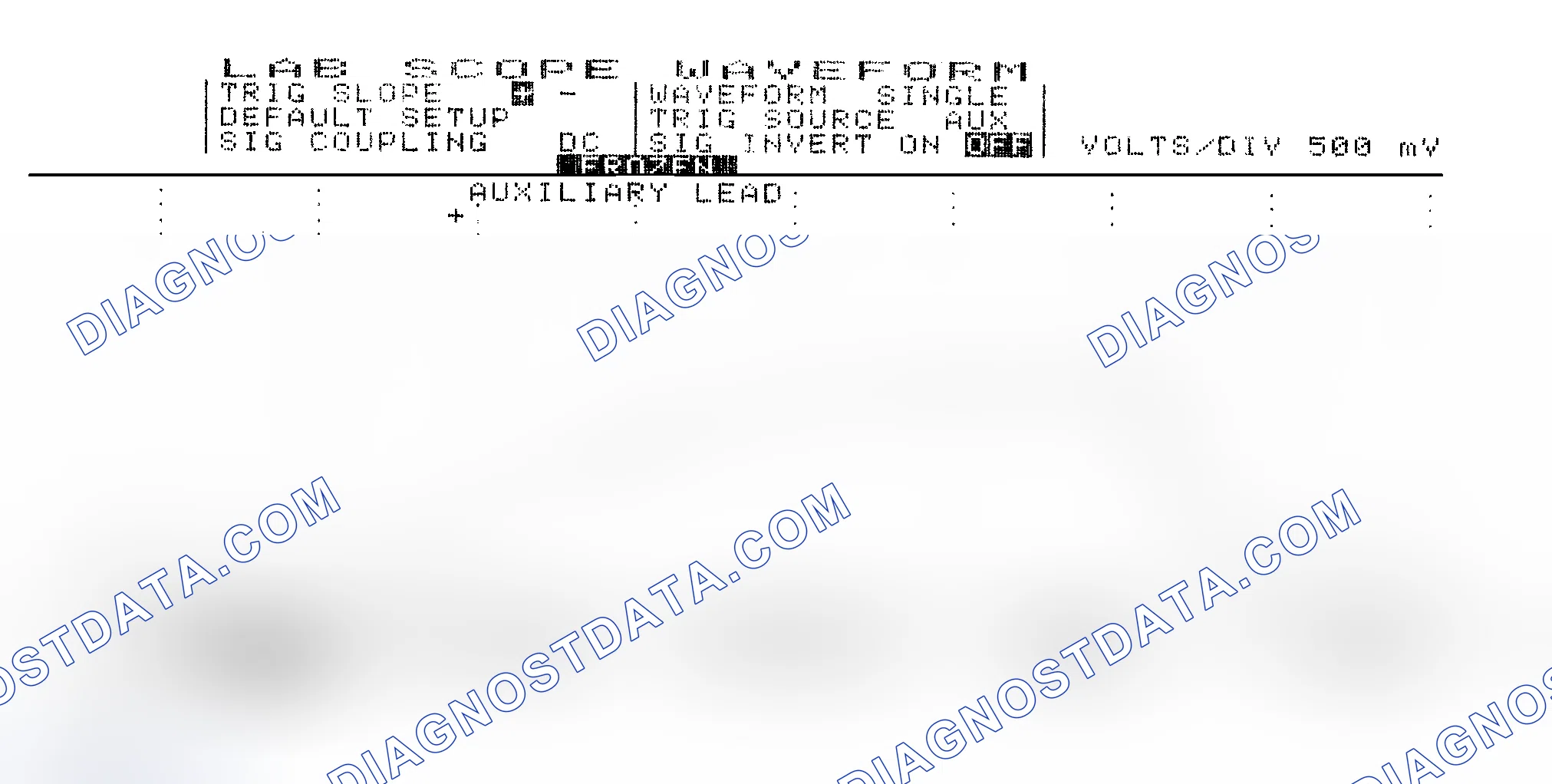 Scheme 14: Single Injector w/Excessive Current Flow - Current Pattern