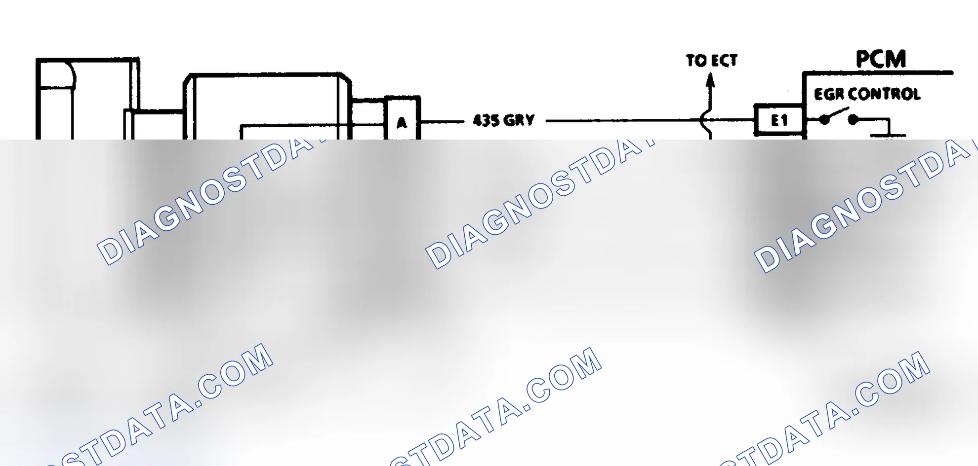 Scheme 28: Code 32 Schematic ("P" Series Except 7.4L & "S" & "T" Series 4.3L W/ Calif. Emissions) EGR Circuit Error With Linear EGR