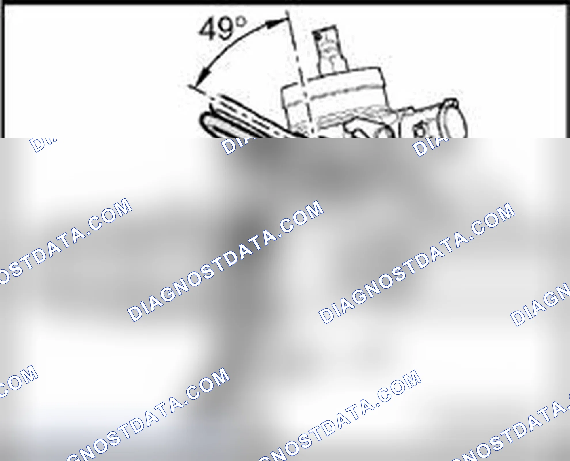Scheme 335: Installation position of lines on steering gear