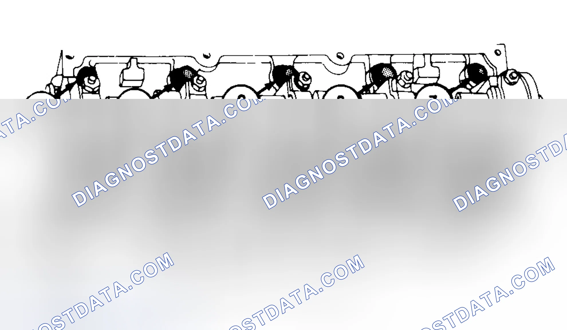 Scheme 7: Typical Cylinder Head Tightening or Loosening Sequence