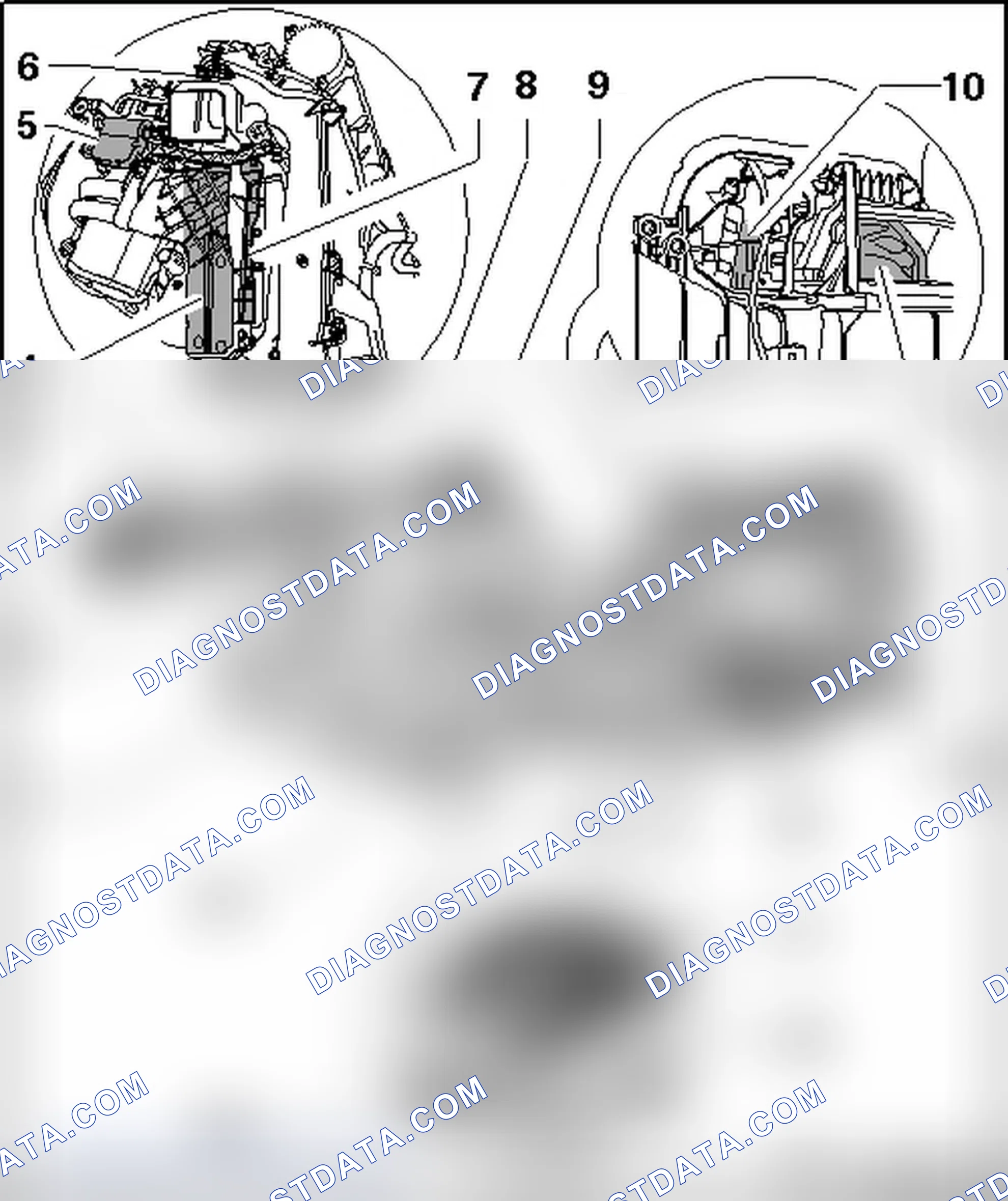 Scheme 18: HEATING AND A/C UNIT COMPONENTS - MANUALLY REGULATED