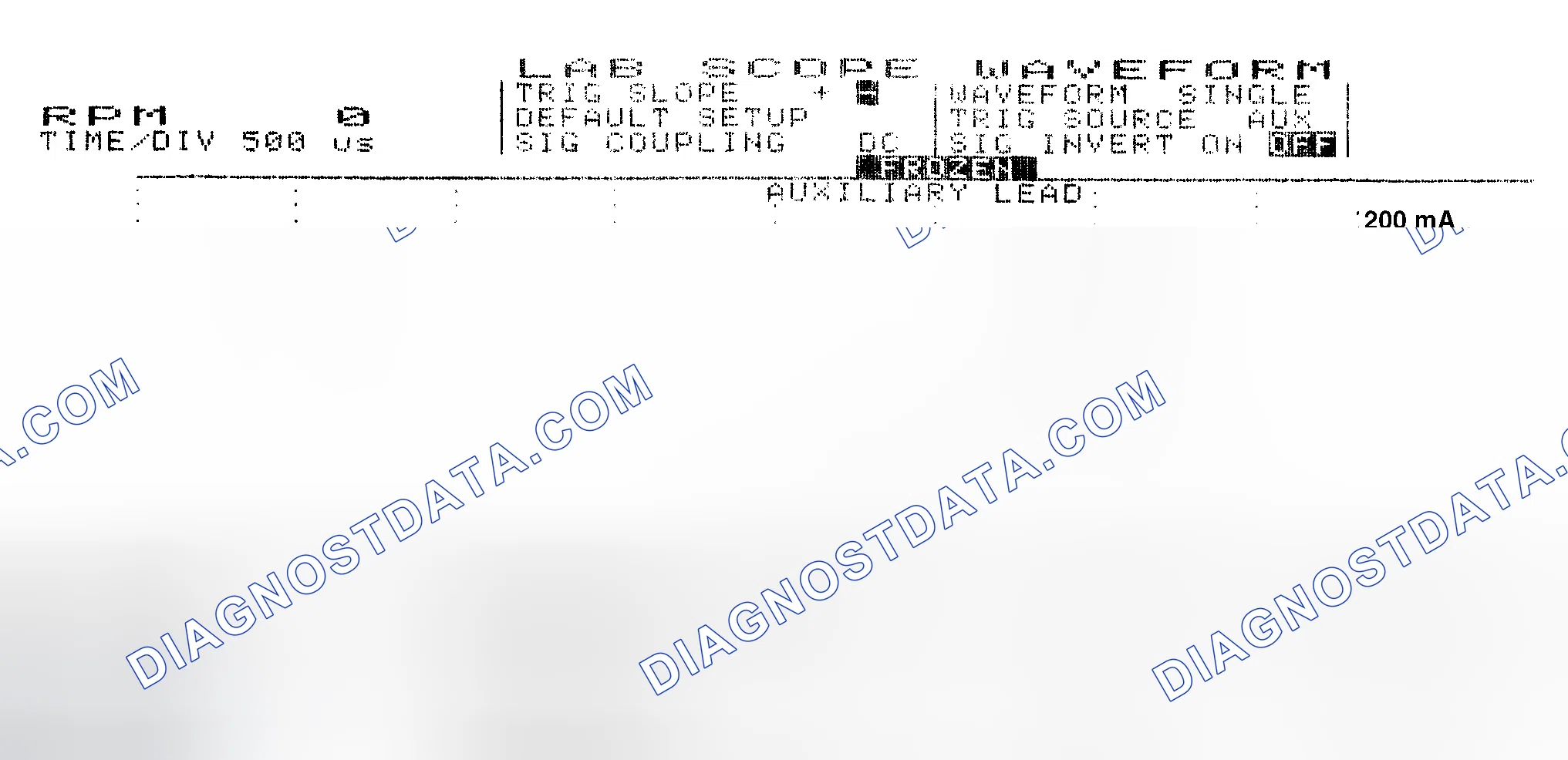 Scheme 17: Single Injector w/Normal Current Flow - Current Pattern