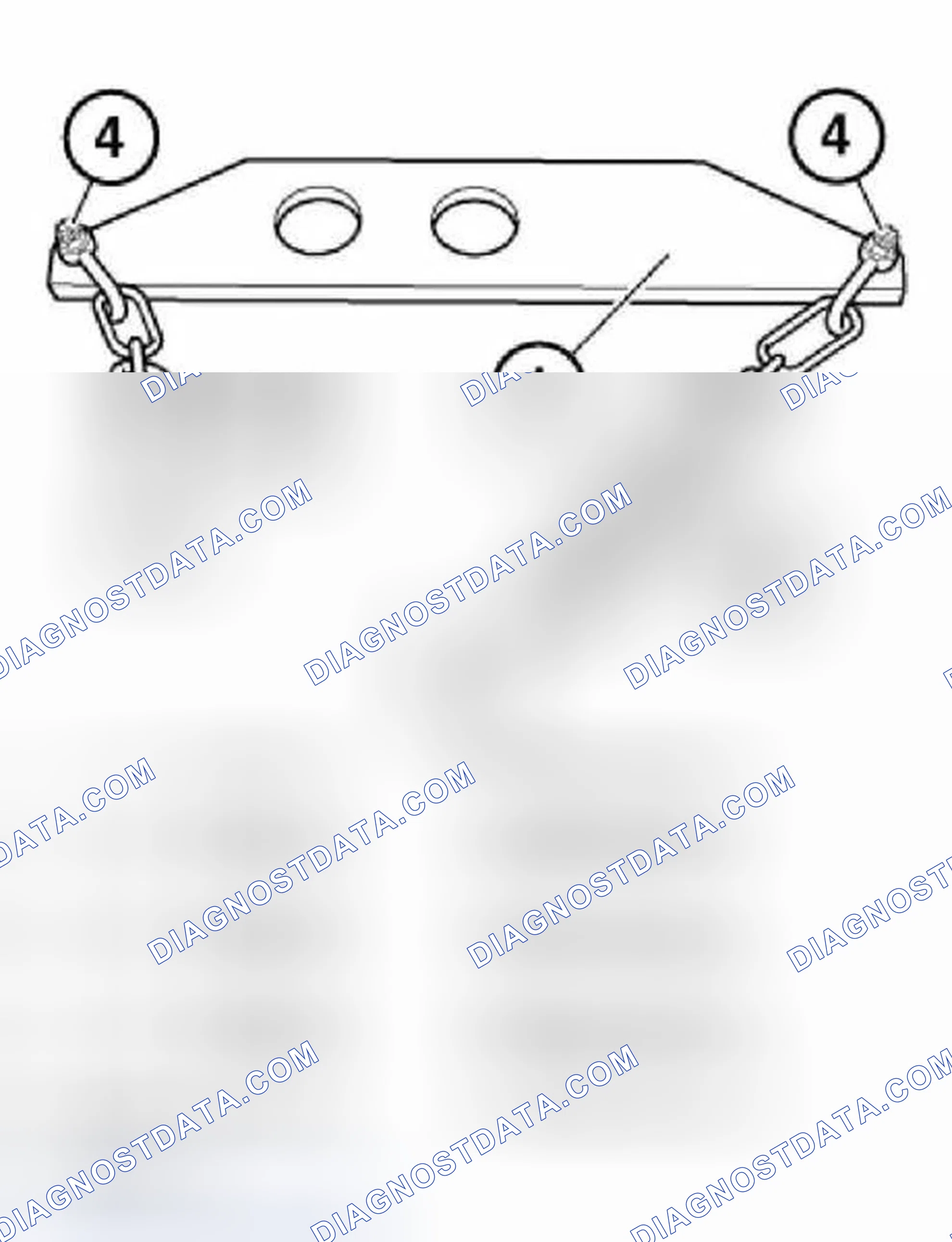 Scheme 787: 1 0 000 Engine lifter for removing and installing engines