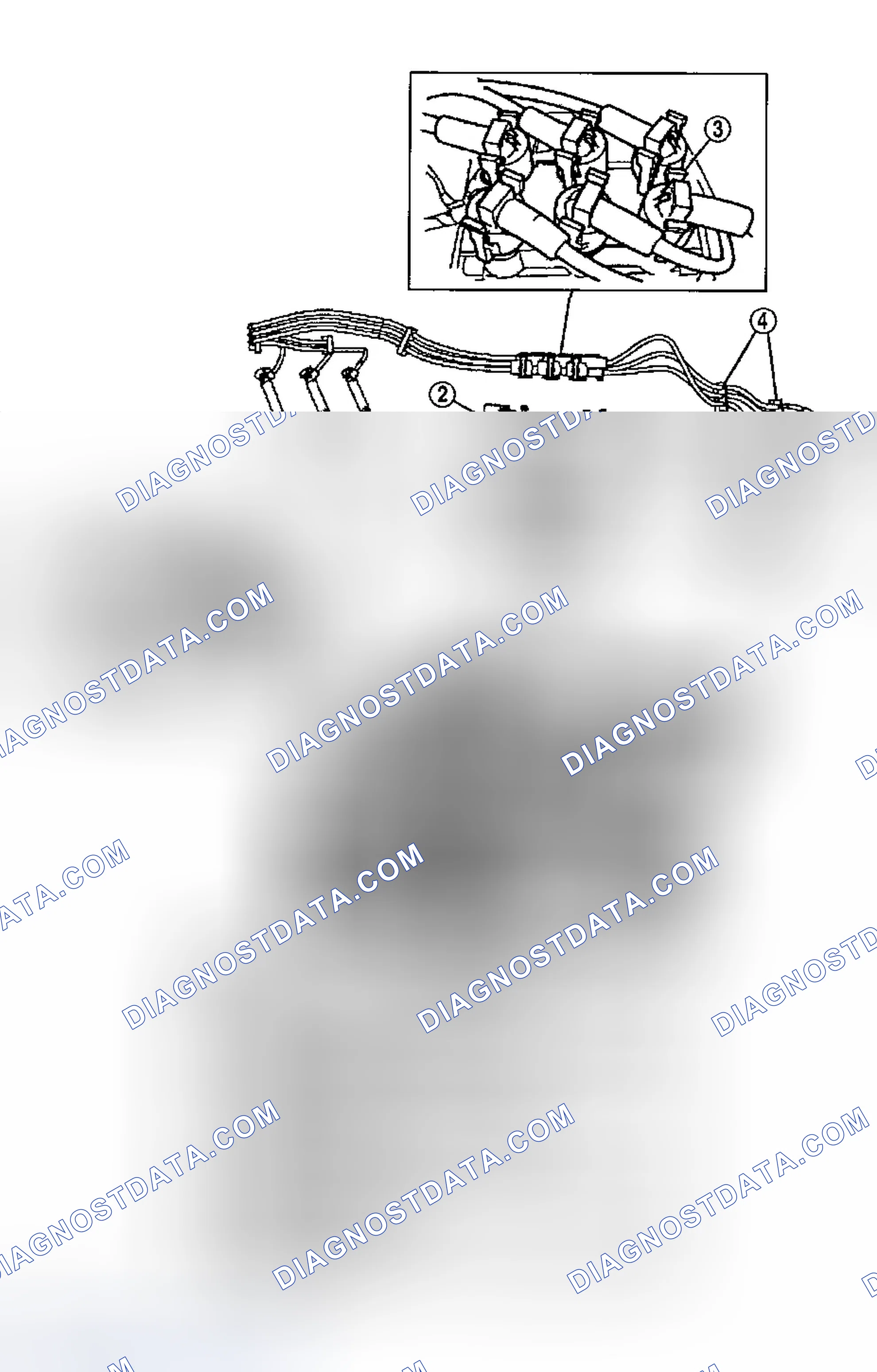 Scheme 10: Spark Plug Wire Routing (4.0L - Explorer & Mountaineer)