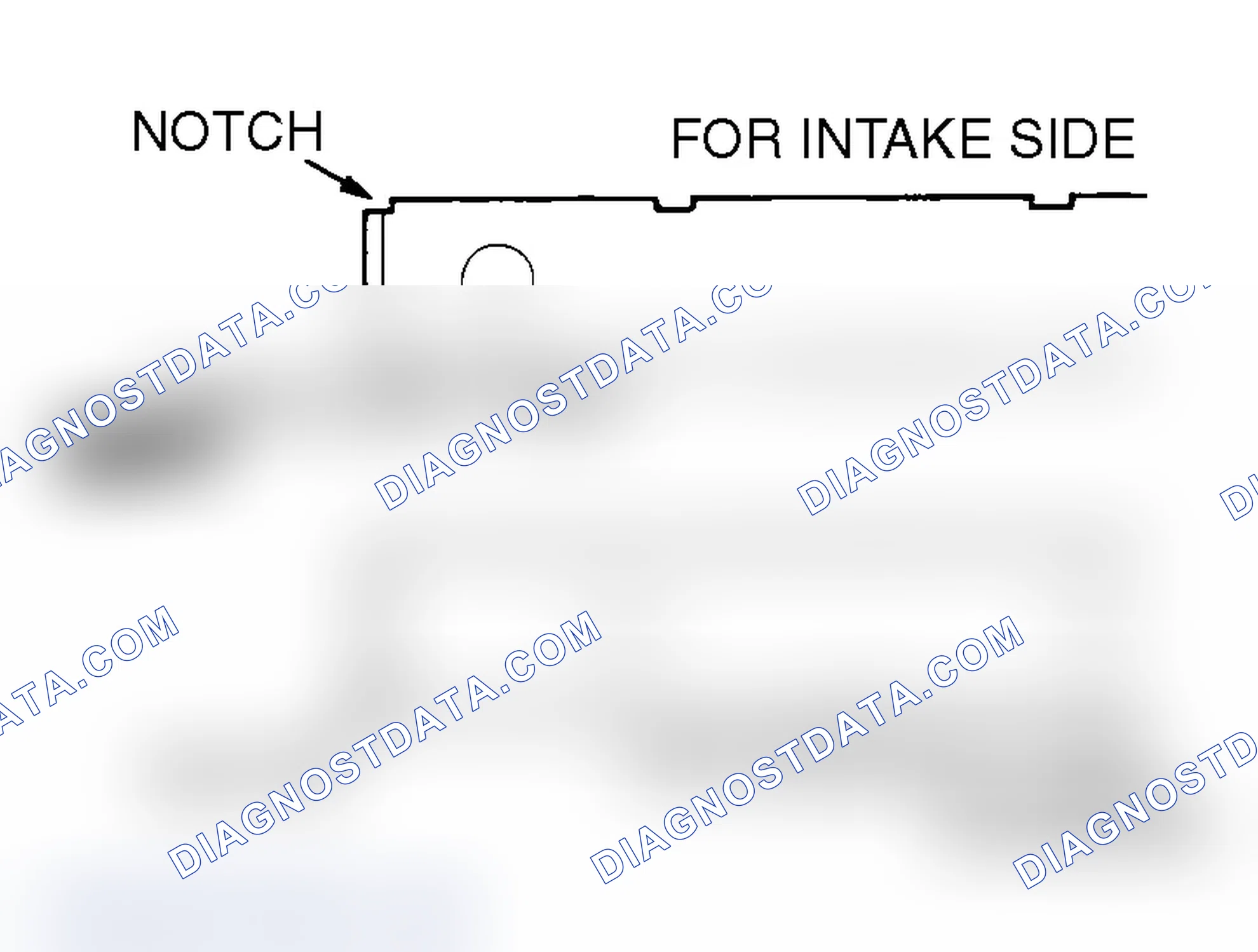 Scheme 268: >>B<< ROCKER ARM SHAFT INSTALLATION