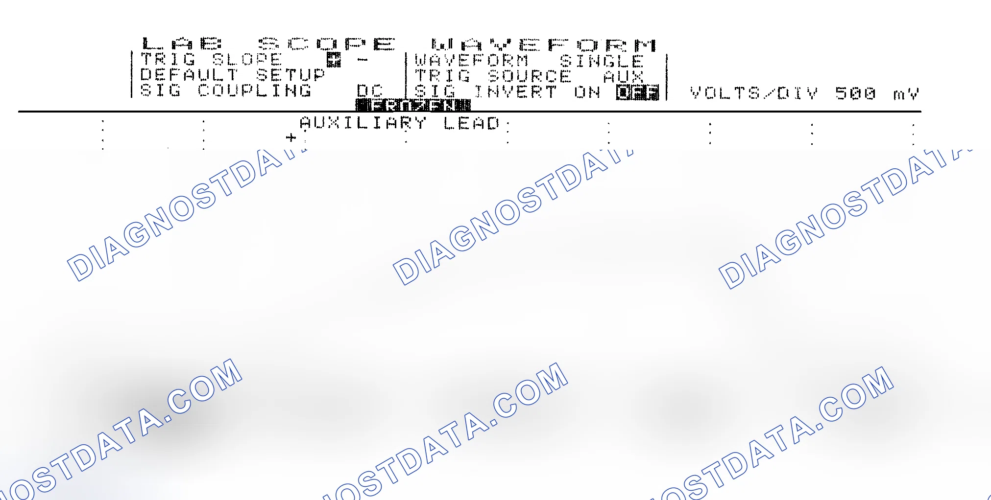 Scheme 14: Single Injector w/Excessive Current Flow - Current Pattern