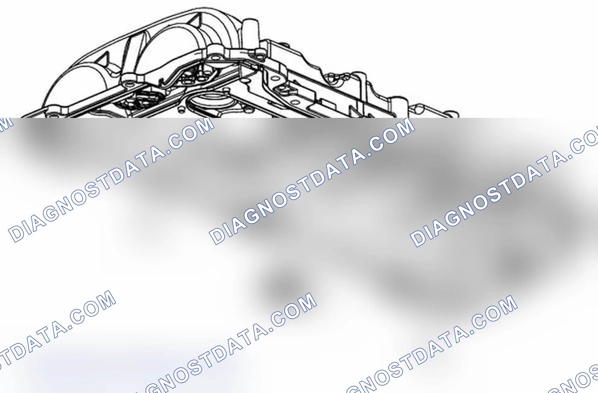Scheme 91: Camshaft Cover - Bottom