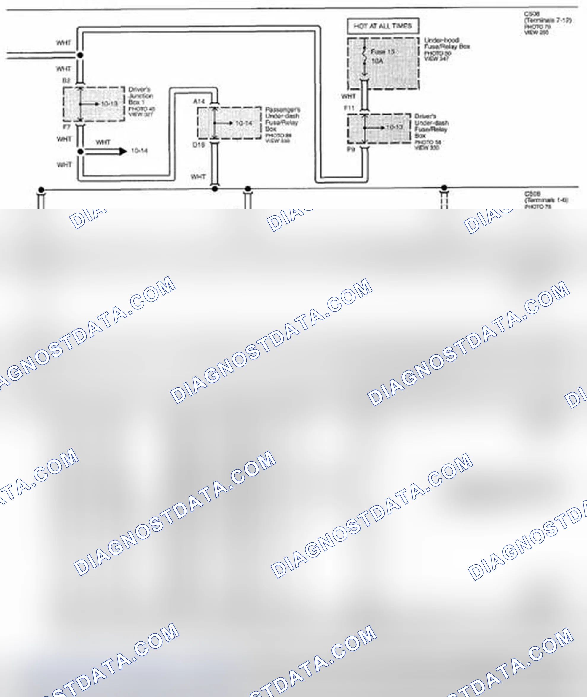 Scheme 458: HFL System (HandsFreeLink) Circuit Diagram (Page 152-4)