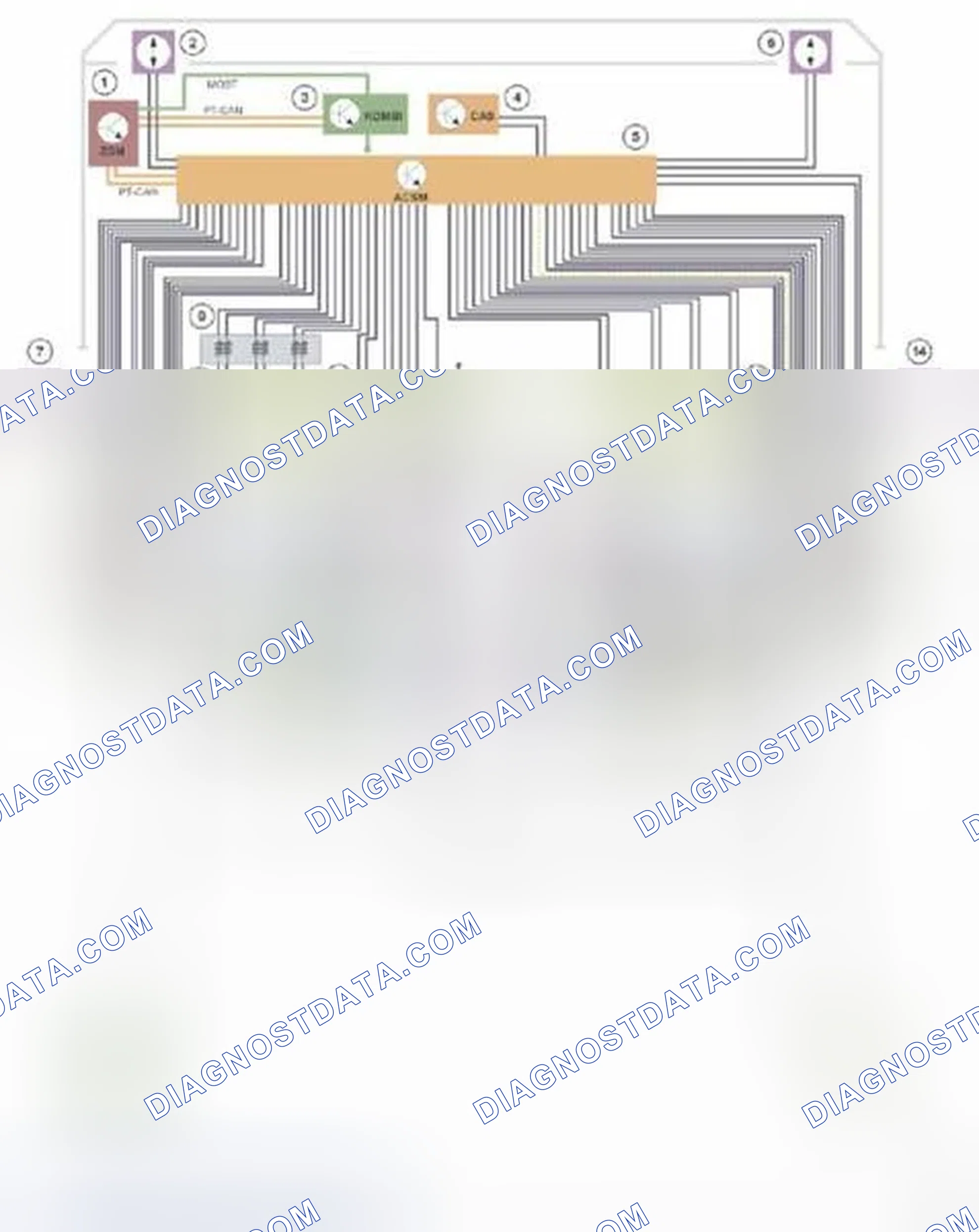 Scheme 2: ACSM3 System Circuit Diagram